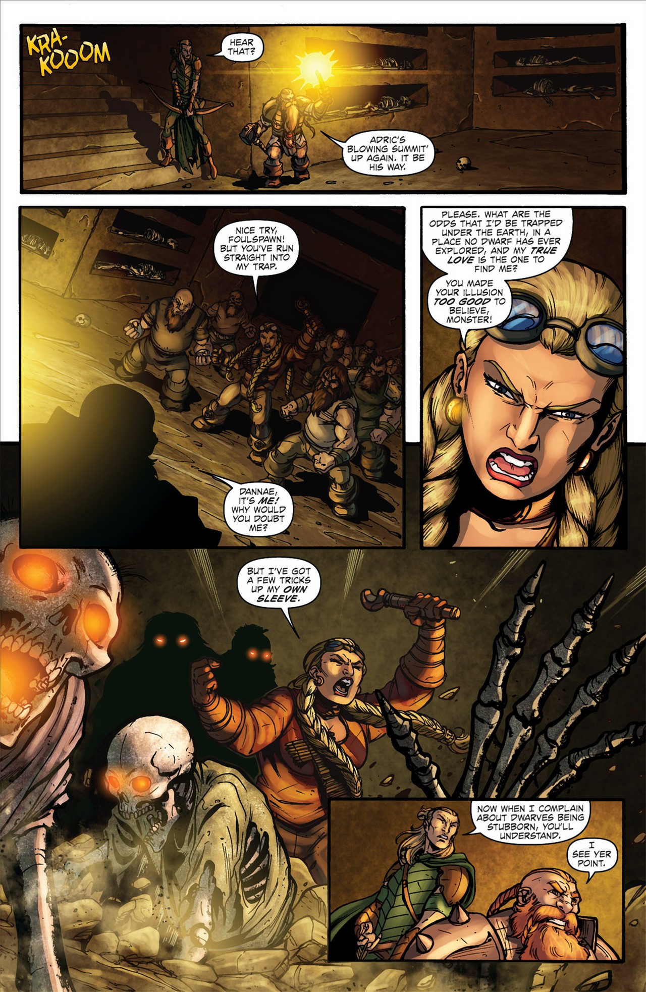 Read online Dungeons & Dragons (2010) comic -  Issue #14 - 22