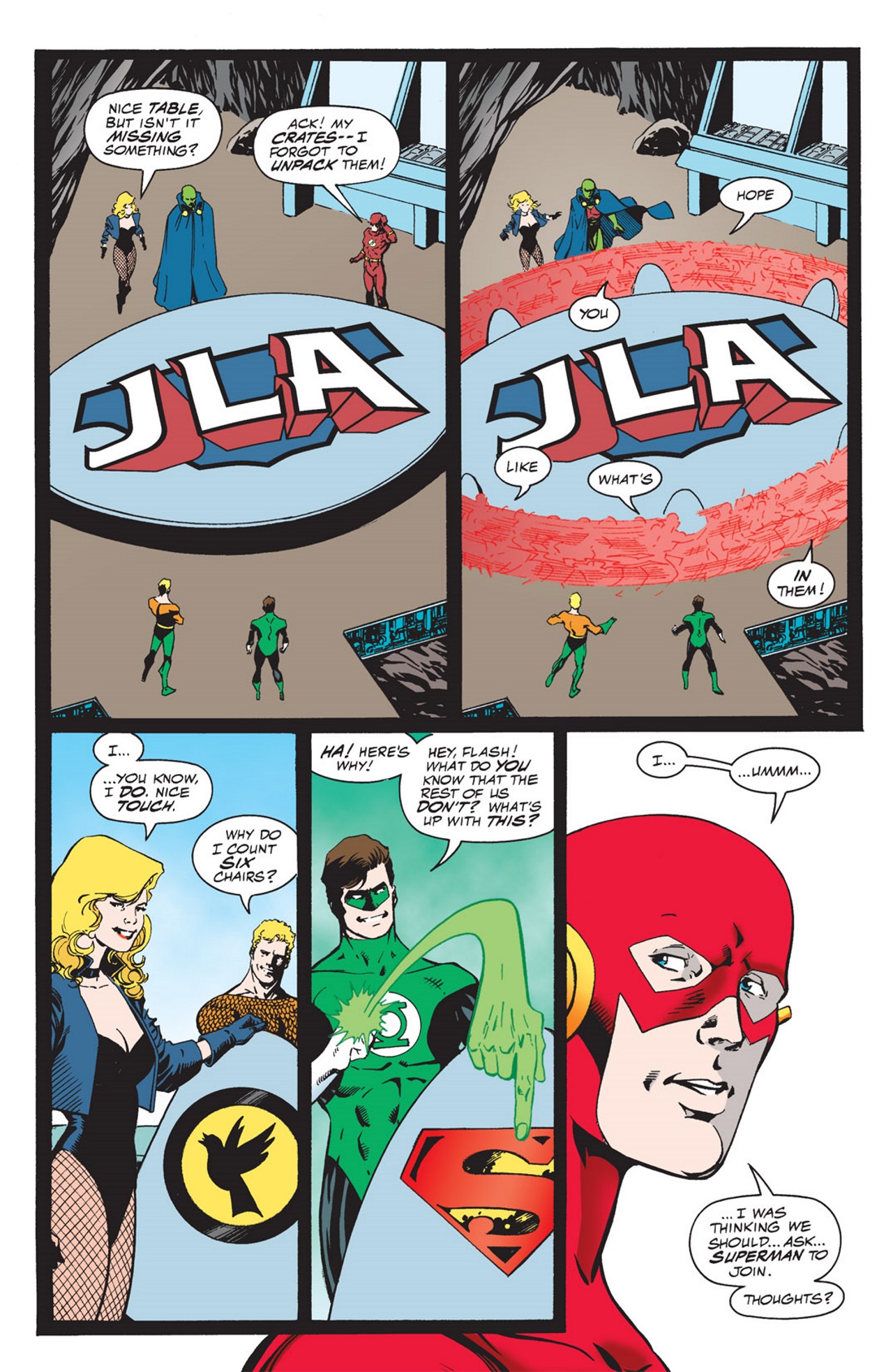 Read online JLA: Year One comic -  Issue #3 - 18