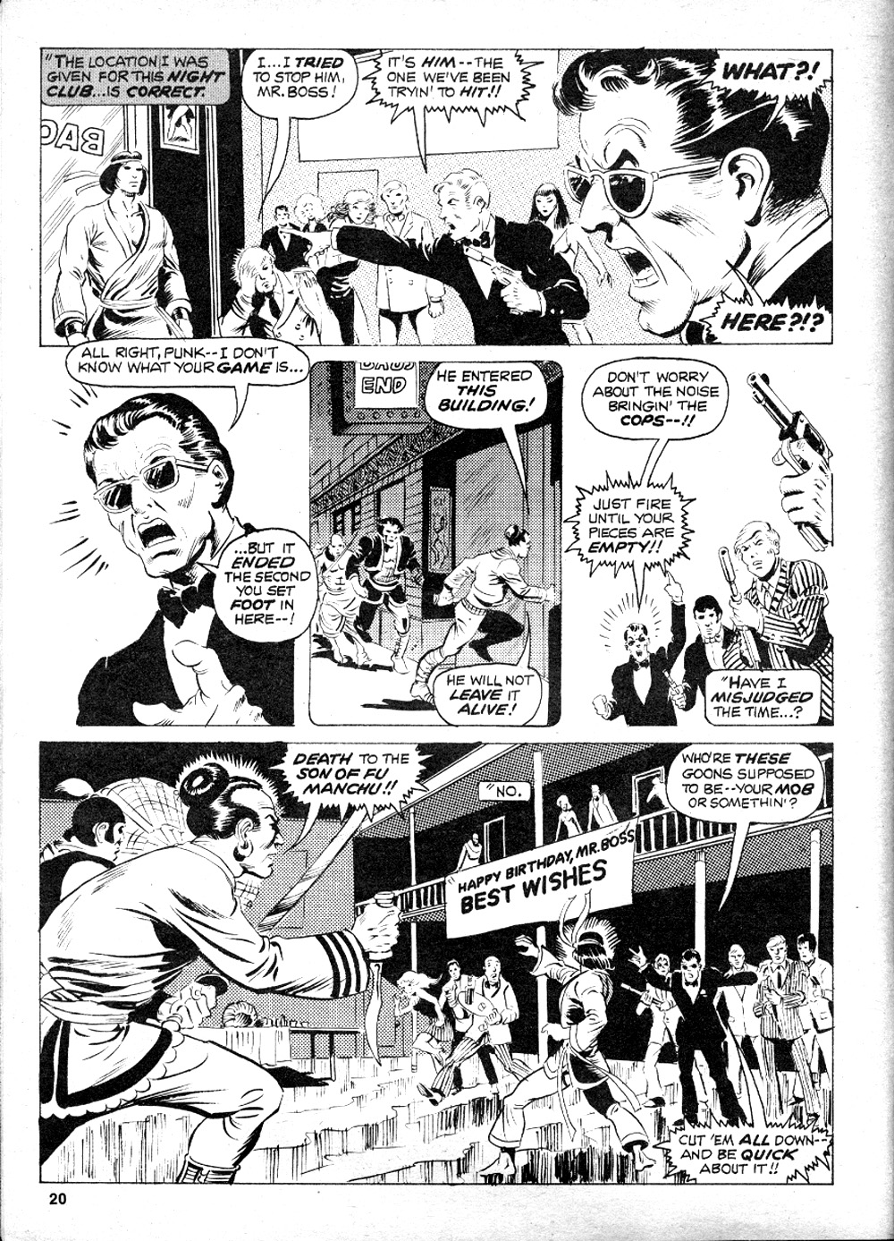 Read online The Deadly Hands of Kung Fu comic -  Issue #7 - 20