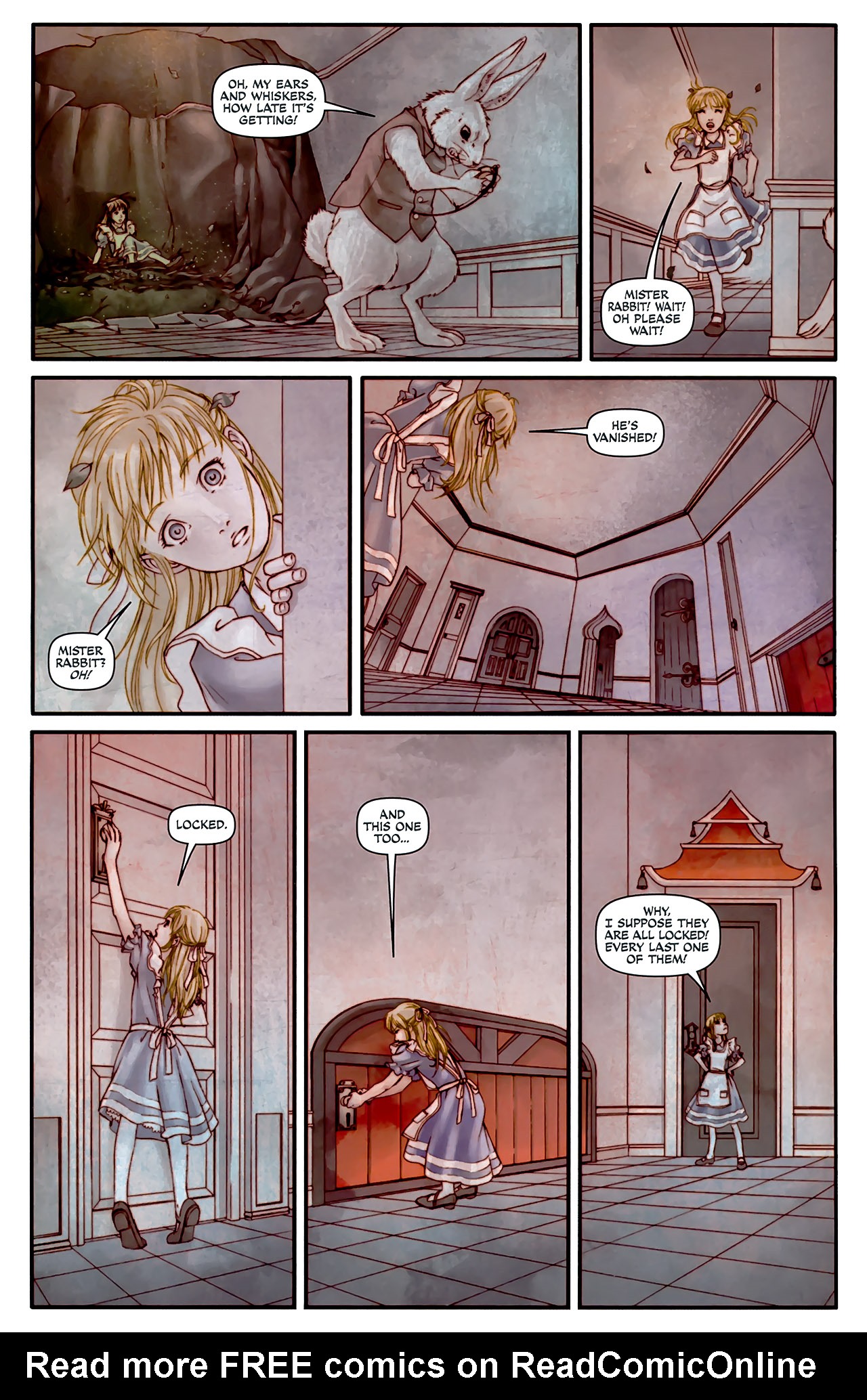 Read online The Complete Alice in Wonderland comic -  Issue #1 - 7