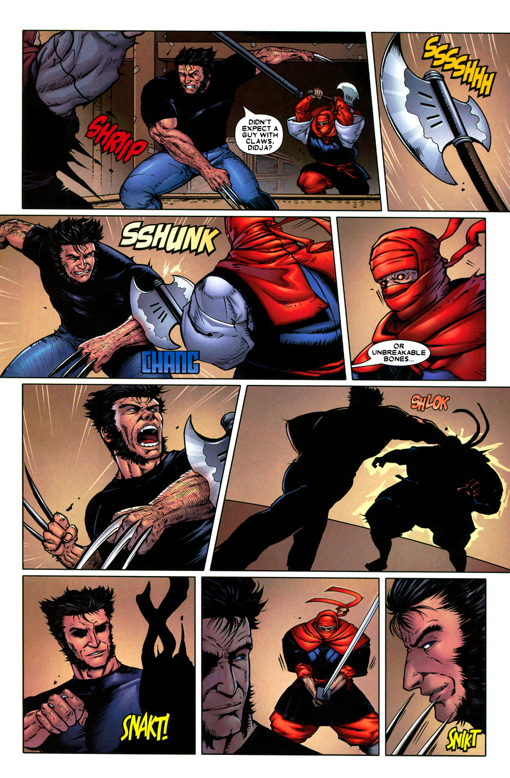 Read online Wolverine: Soultaker comic -  Issue #1 - 17