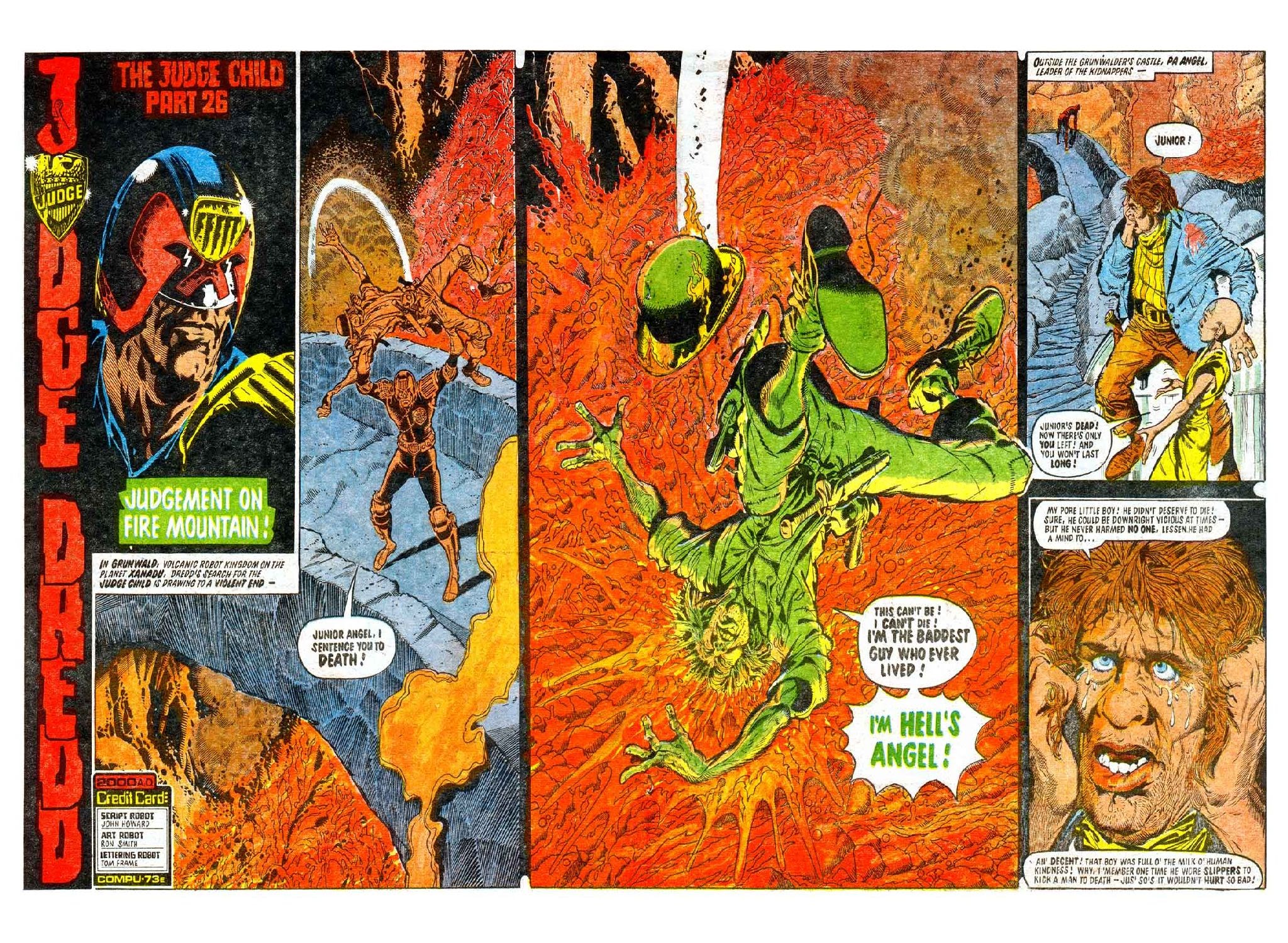 Read online Judge Dredd Epics comic -  Issue # TPB The Judge Child Quest - 133