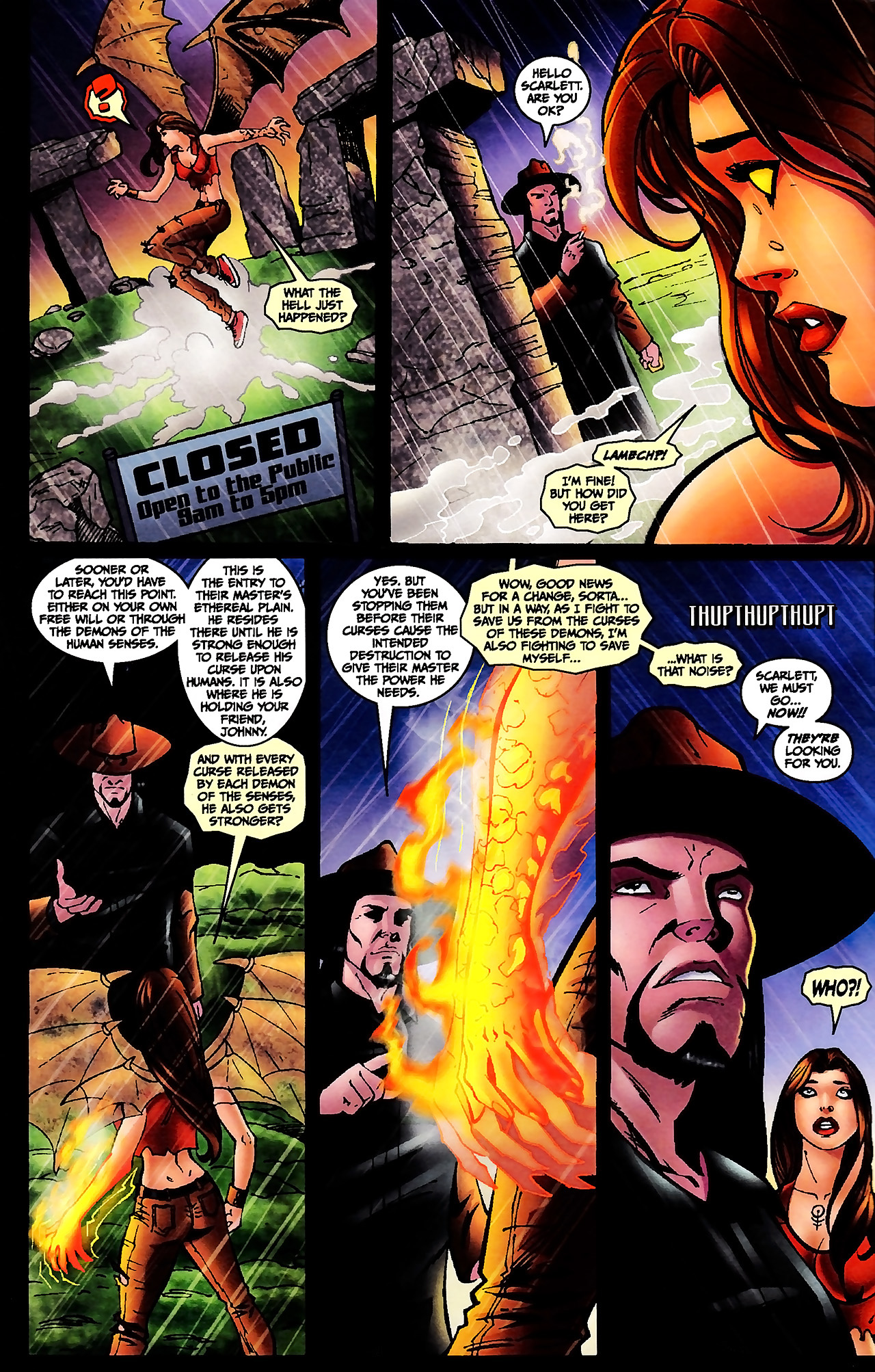 Read online Scarlett's Curse comic -  Issue #5 - 10