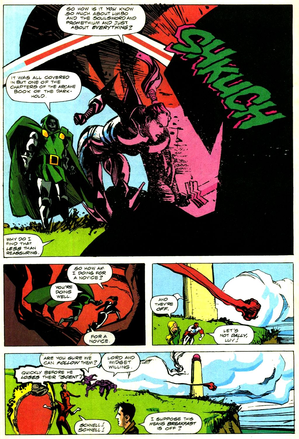 Read online Excalibur (1988) comic -  Issue #37 - 9