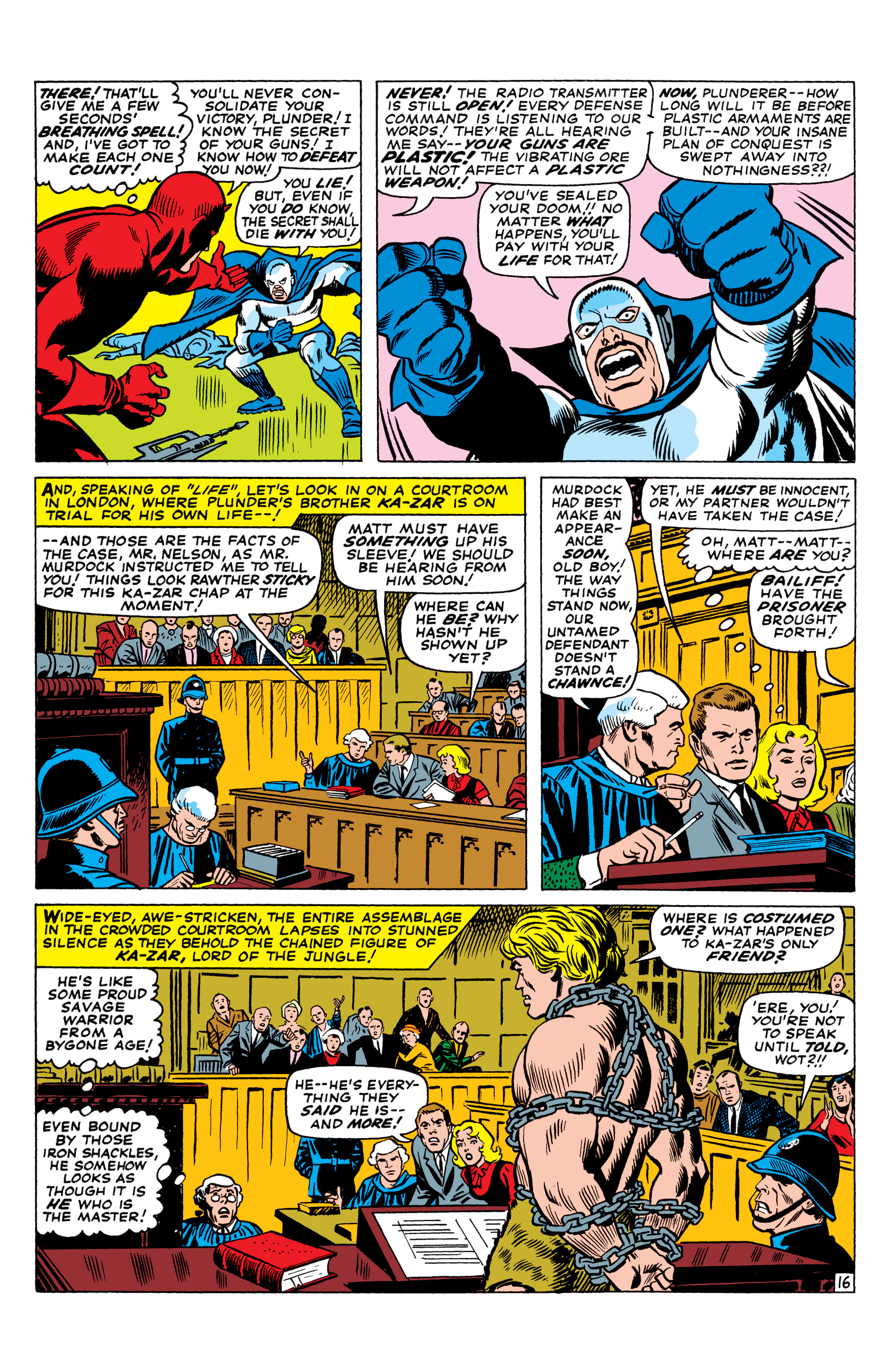 Read online Marvel Masterworks: Daredevil comic -  Issue # TPB 2 (Part 1) - 64