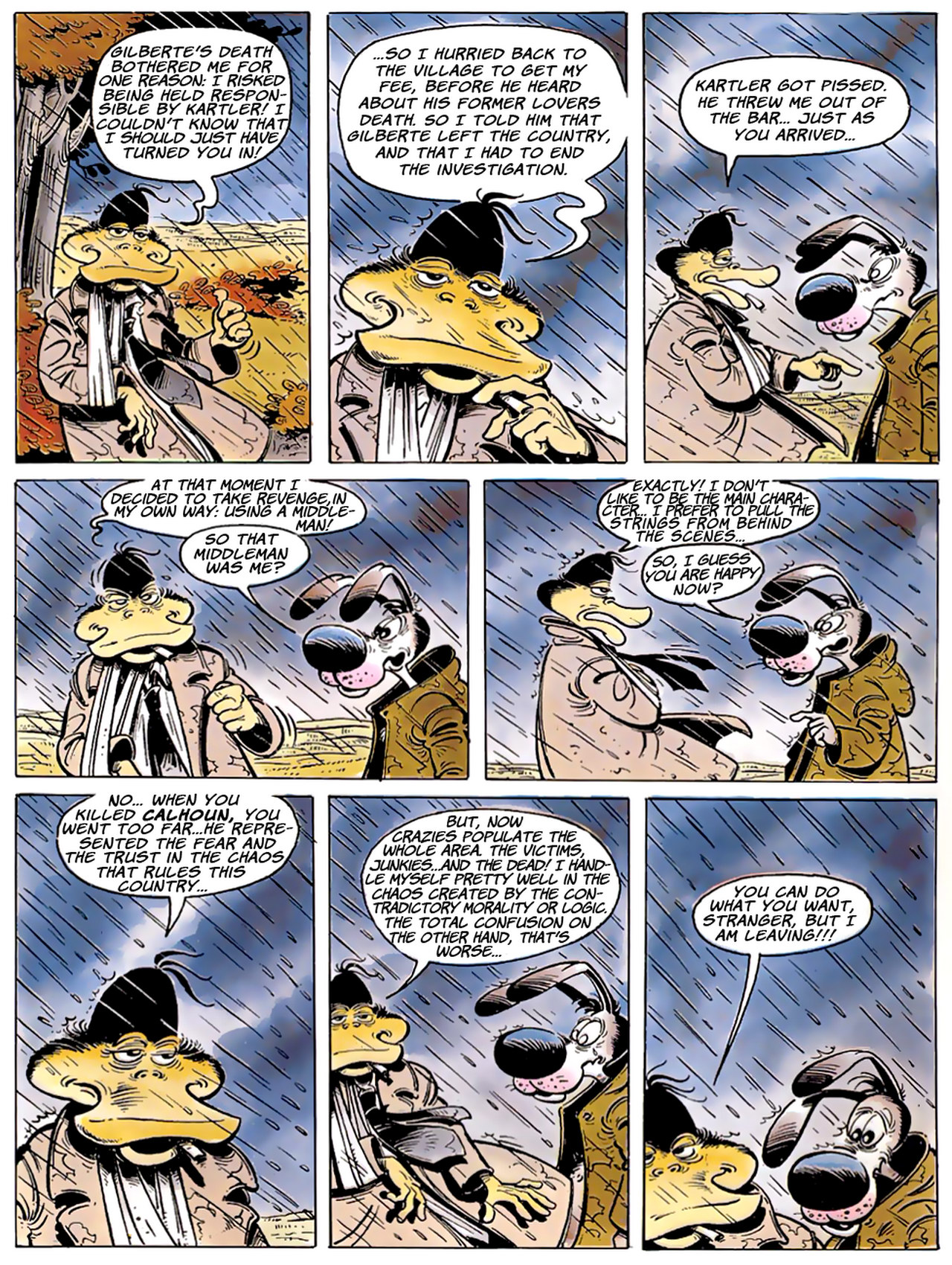Read online Une enquête de l'inspecteur Canardo comic -  Issue #1 - 47