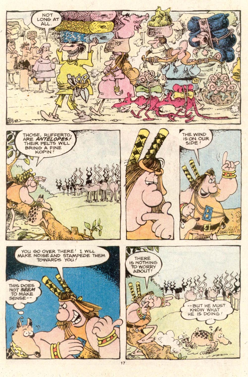 Read online Sergio Aragonés Groo the Wanderer comic -  Issue #37 - 18