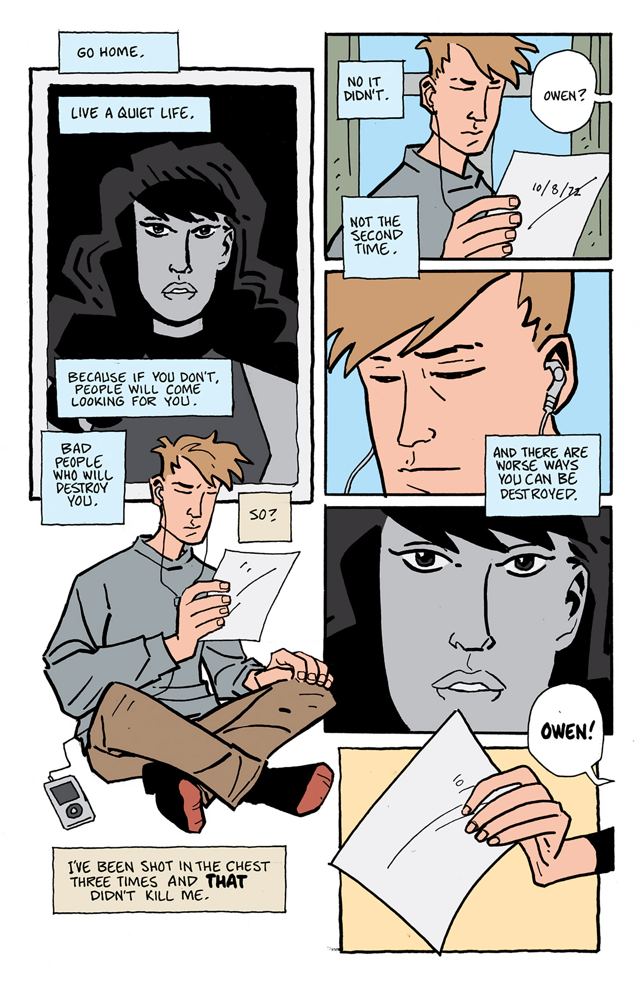 Read online Mudman comic -  Issue #5 - 6
