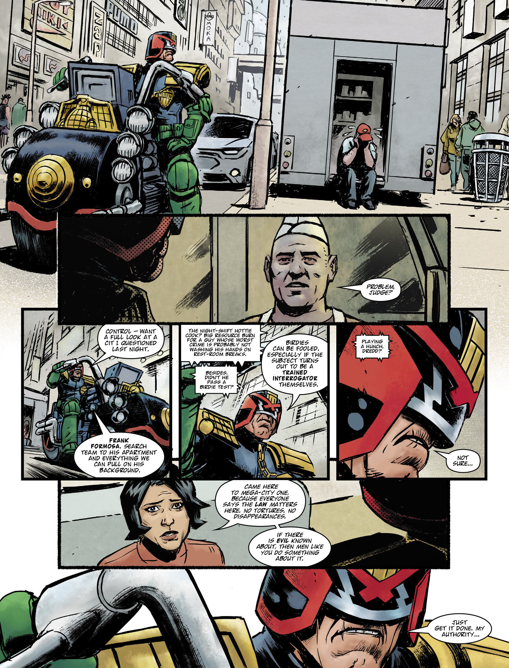 Read online 2000 AD comic -  Issue #2314 - 4