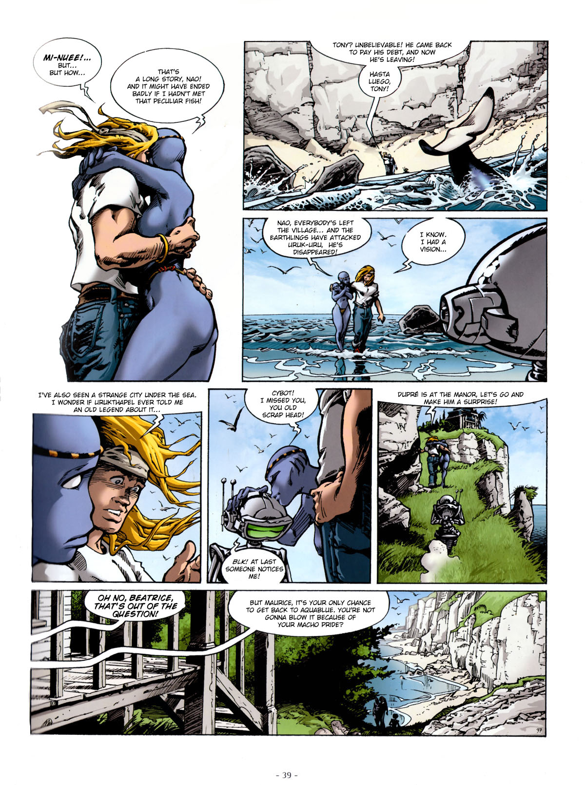 Read online Aquablue comic -  Issue #2 - 40