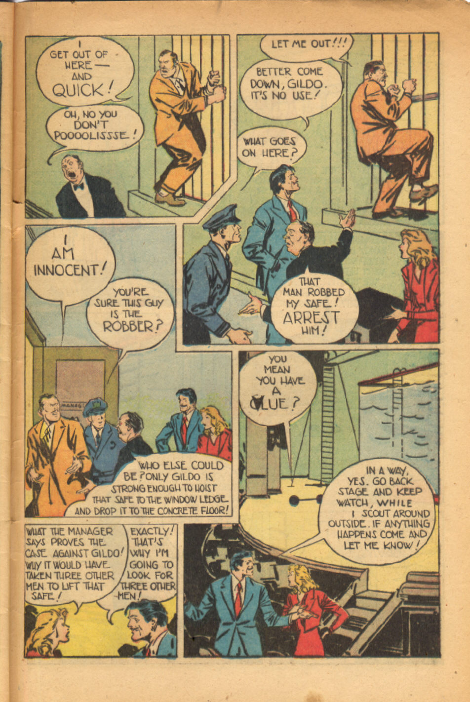 Read online Super-Magician Comics comic -  Issue #54 - 44