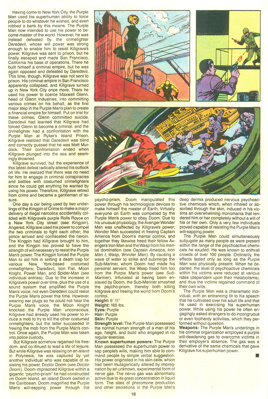 Read online The Official Handbook of the Marvel Universe Deluxe Edition comic -  Issue #19 - 20