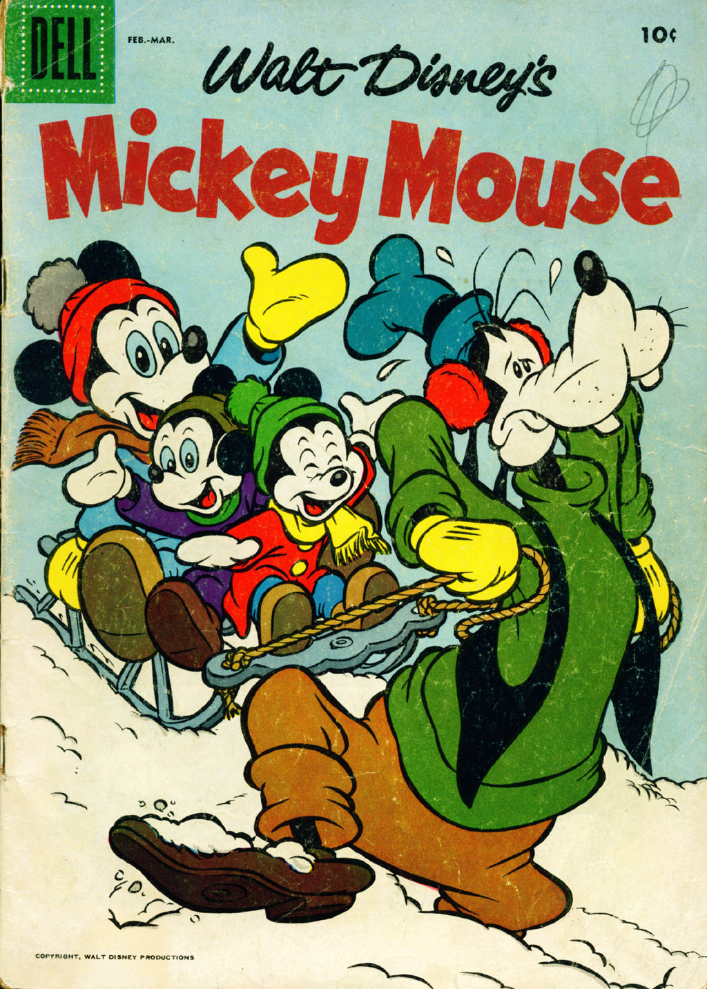 Read online Walt Disney's Mickey Mouse comic -  Issue #52 - 1