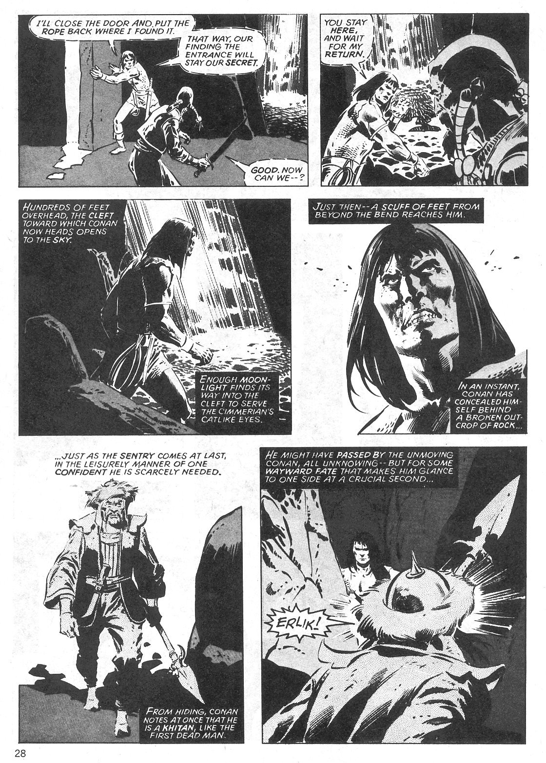 Read online The Savage Sword Of Conan comic -  Issue #31 - 28