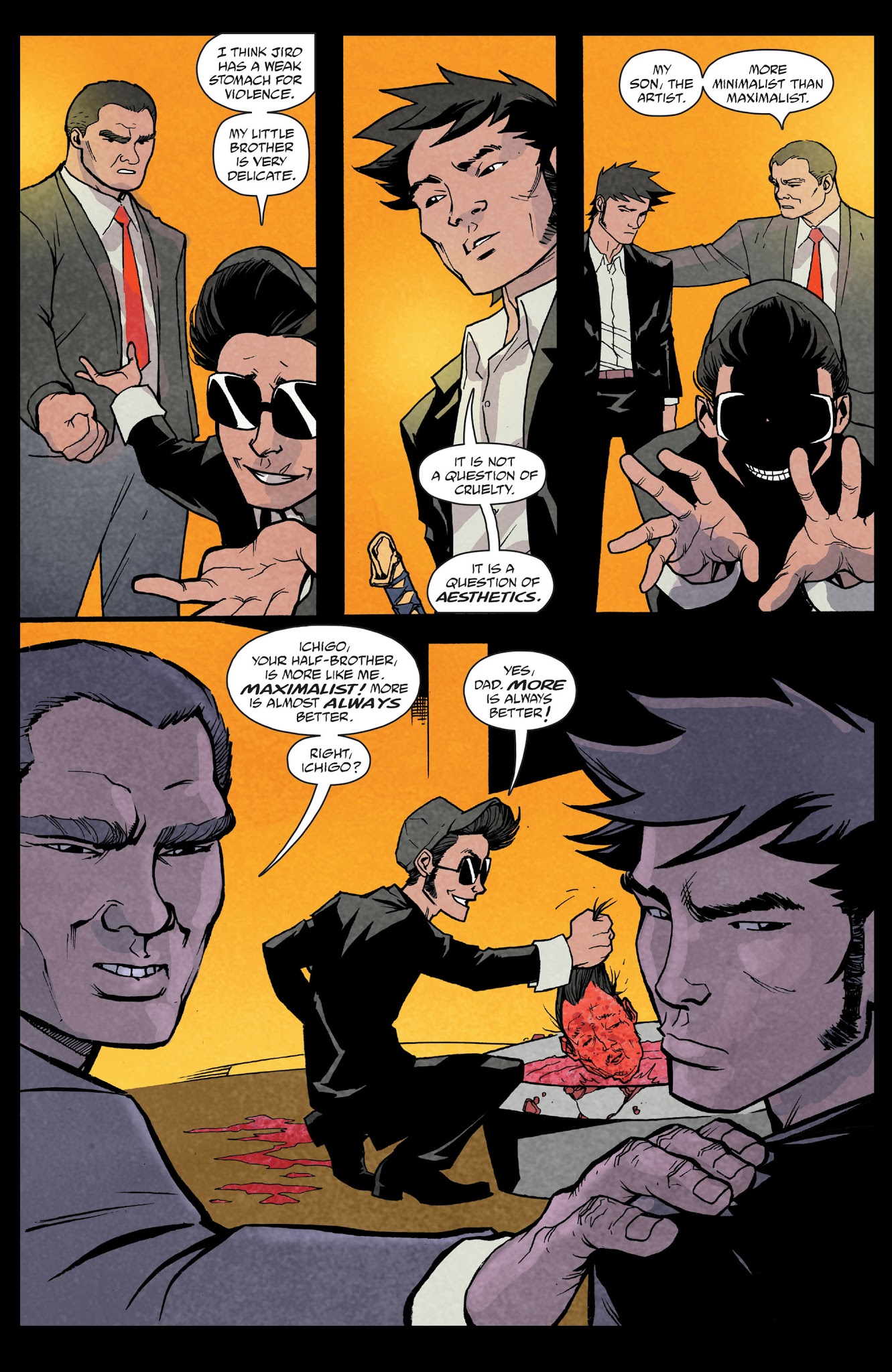 Read online Get Jiro!: Blood & Sushi comic -  Issue # TPB - 47