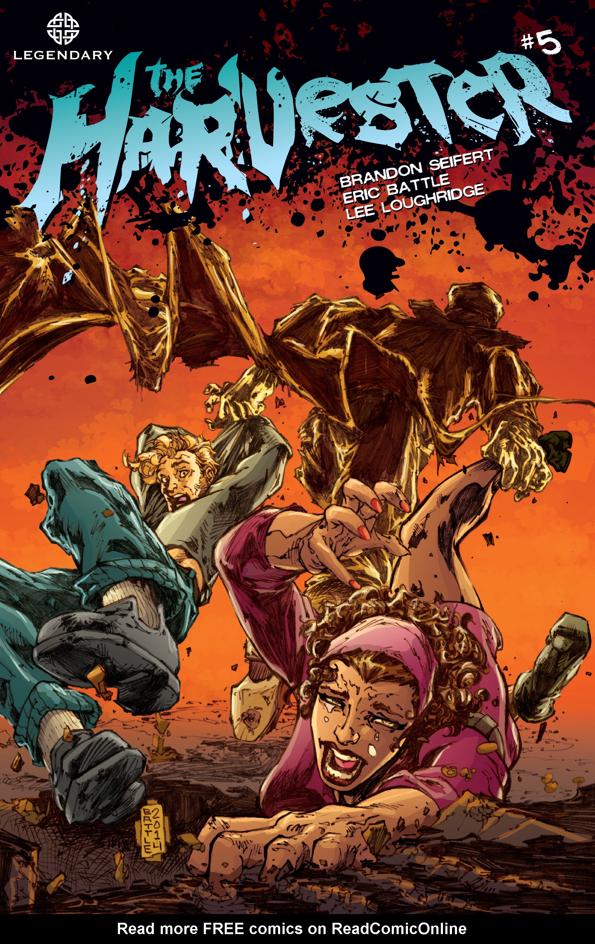 Read online The Harvester comic -  Issue #5 - 1