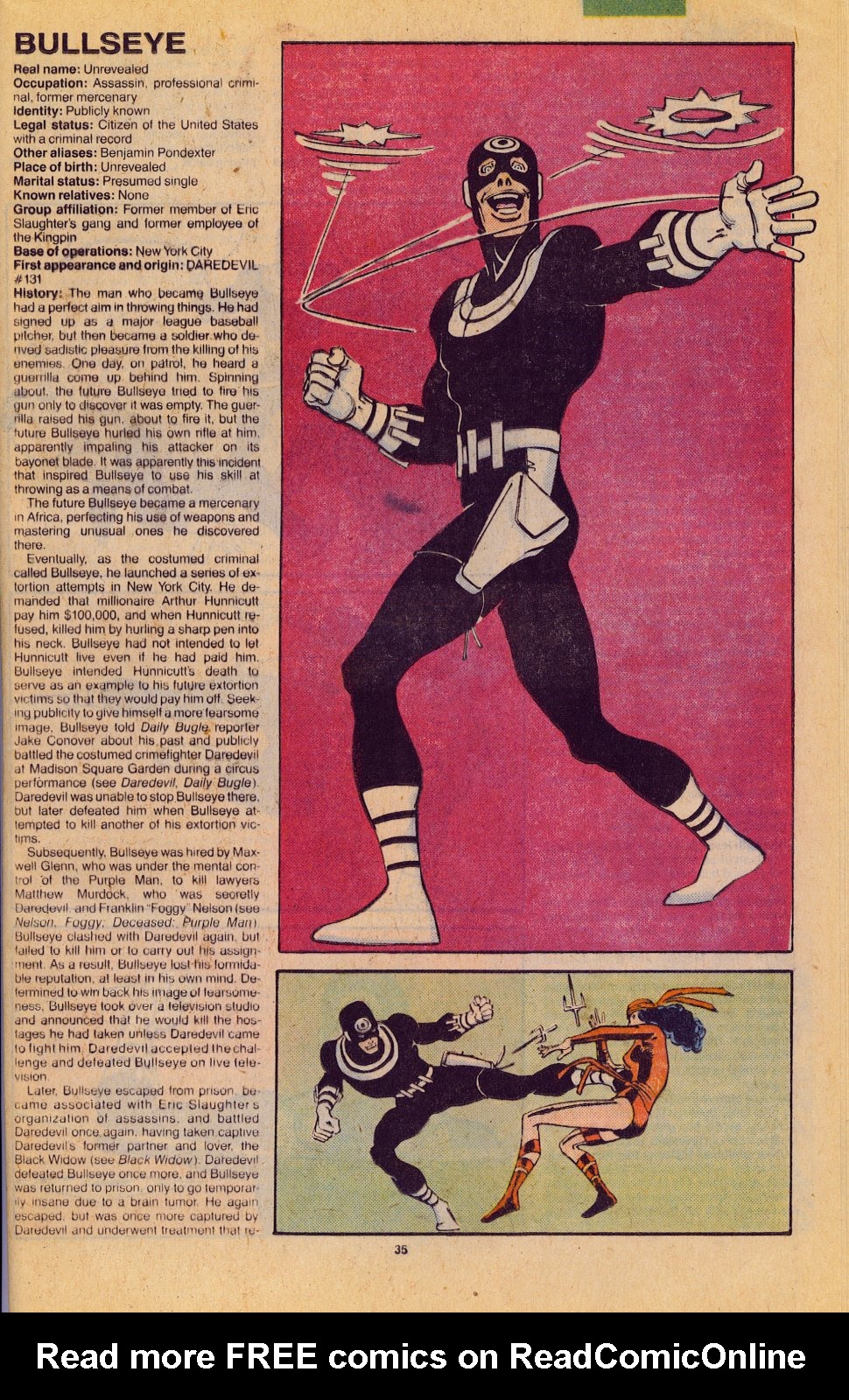 Read online The Official Handbook of the Marvel Universe: Update '89 comic -  Issue #1 - 38