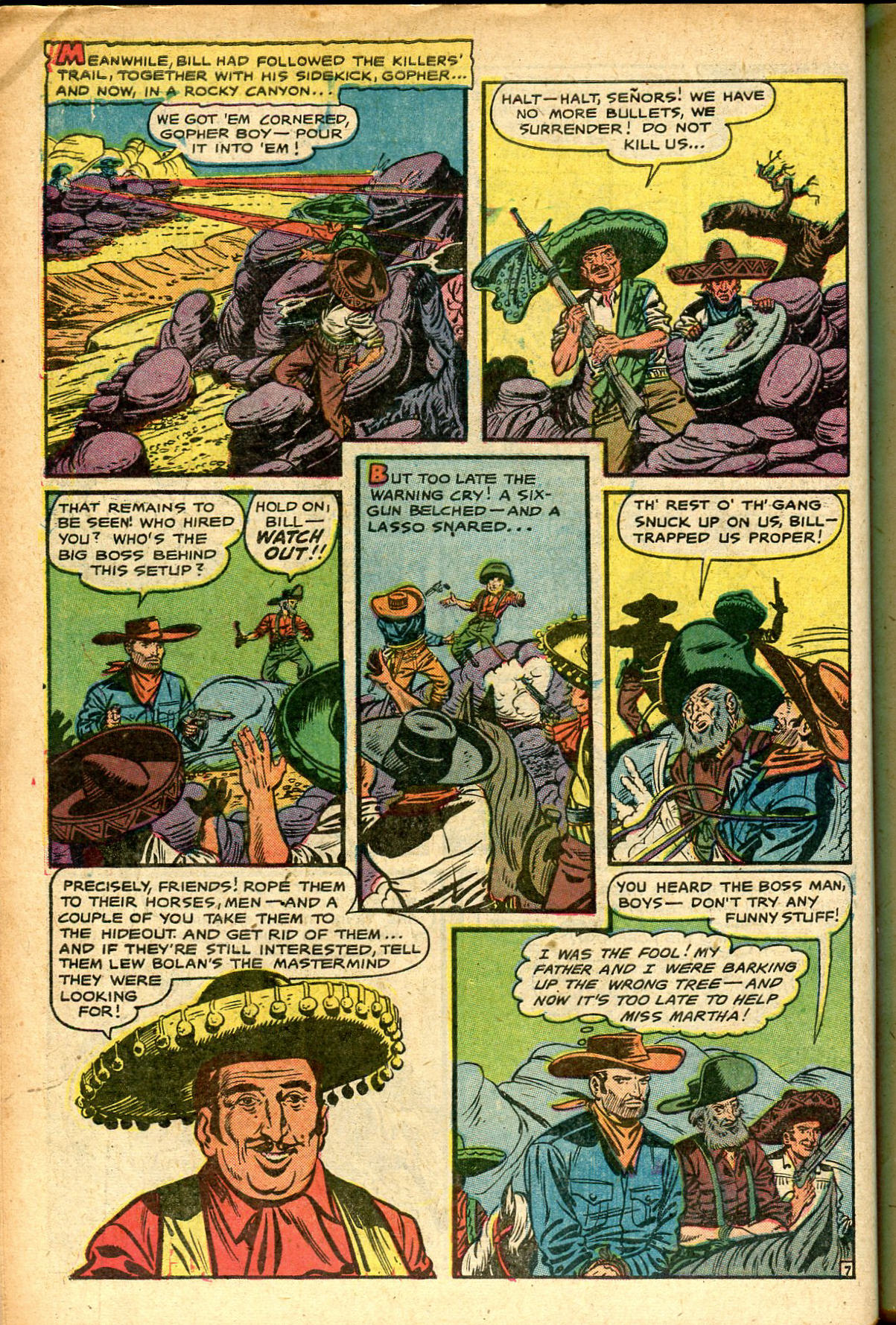 Read online Cowgirl Romances (1950) comic -  Issue #7 - 10