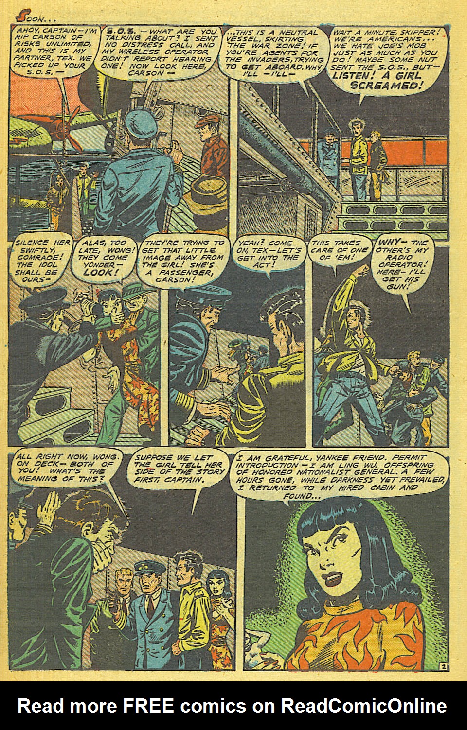 Read online Fight Comics comic -  Issue #63 - 14