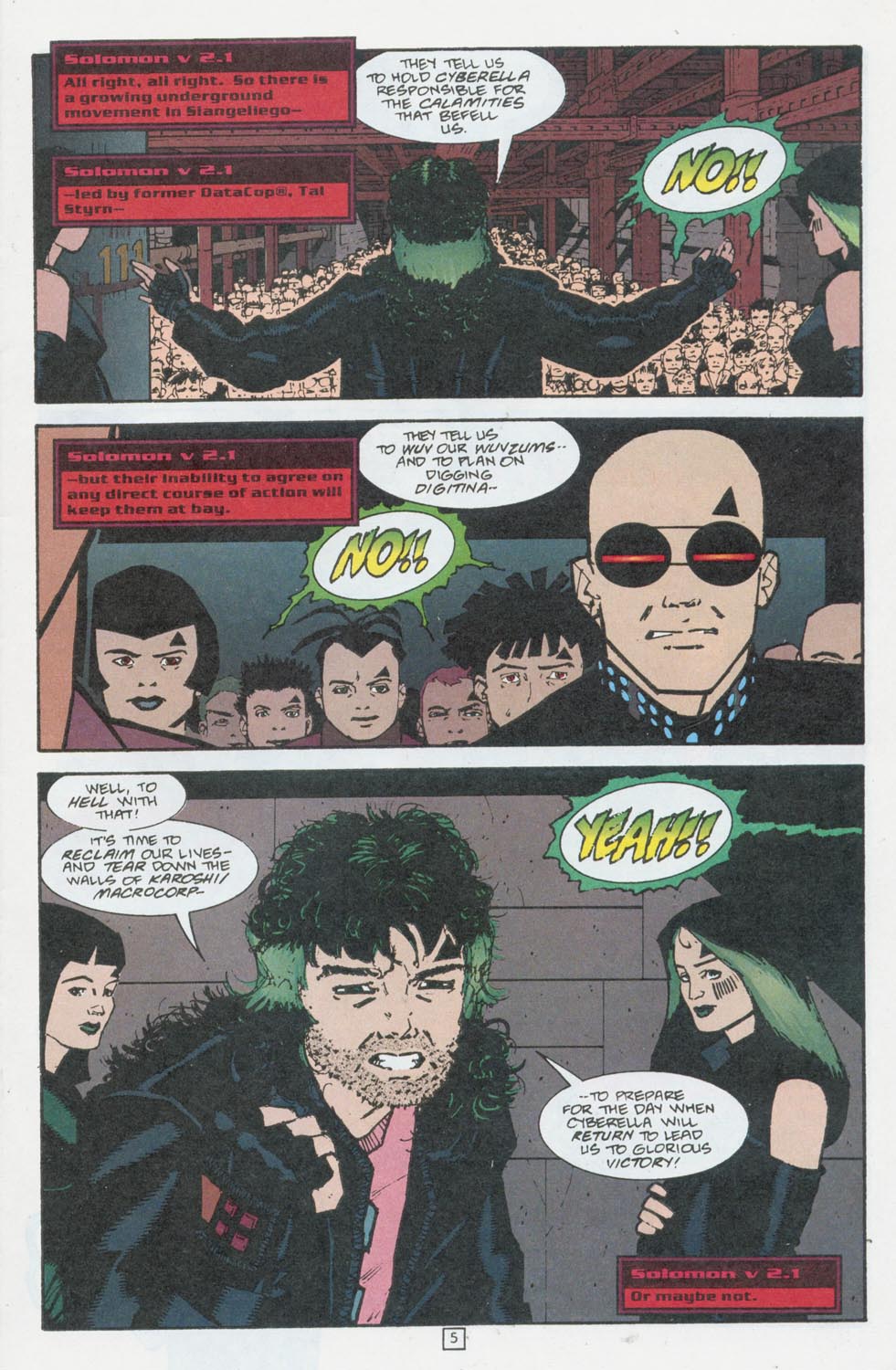 Read online Cyberella comic -  Issue #10 - 5