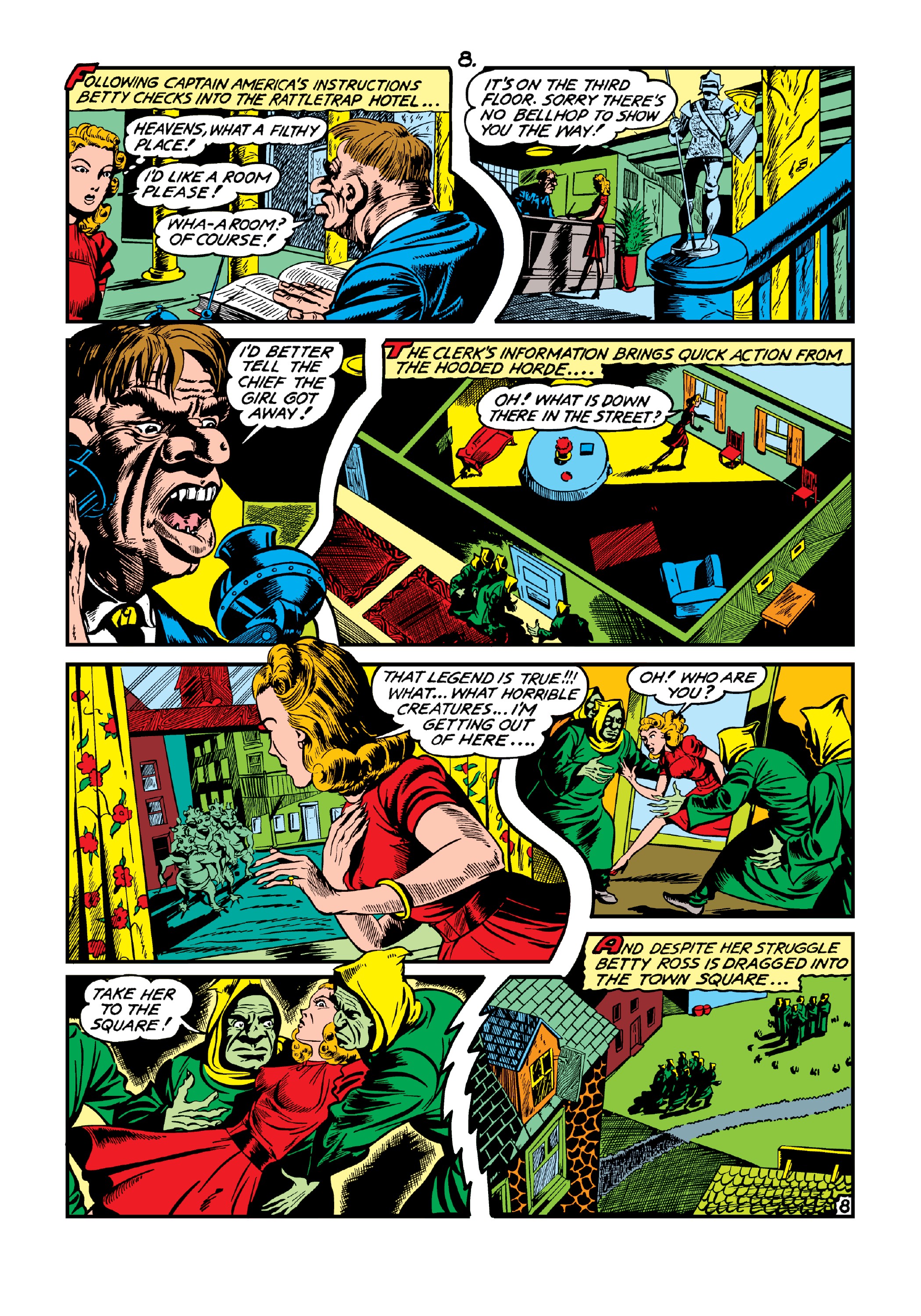 Read online Marvel Masterworks: Golden Age Captain America comic -  Issue # TPB 4 (Part 3) - 16