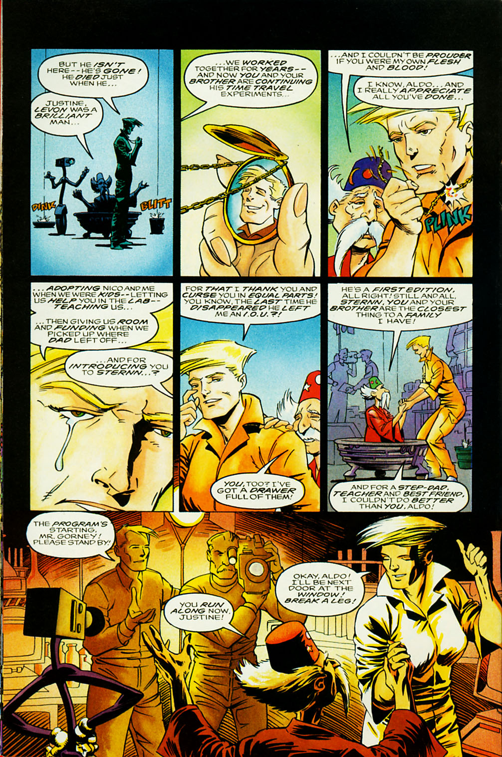 Read online Captain Sternn: Running Out of Time comic -  Issue #1 - 17