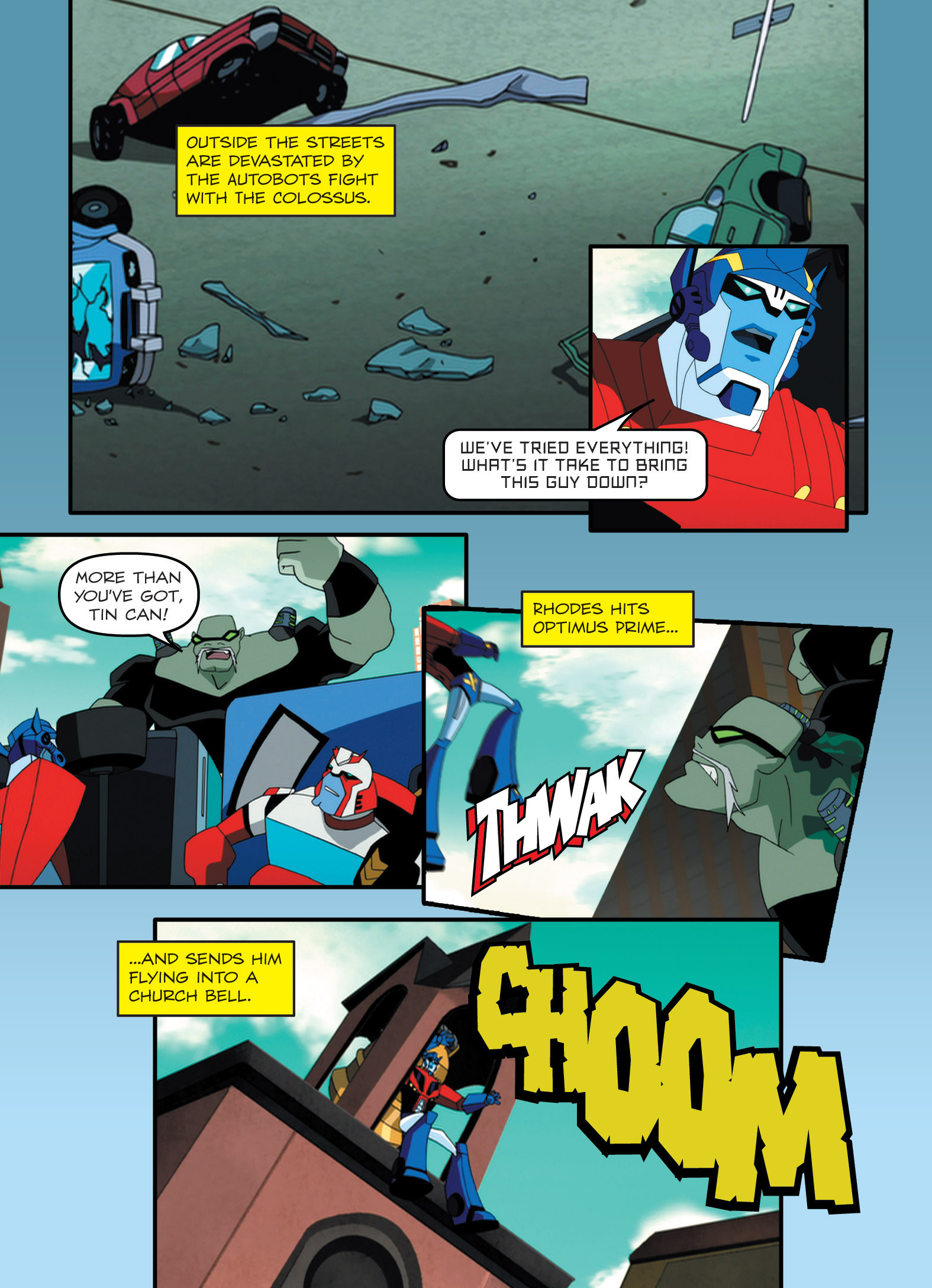 Read online Transformers Animated comic -  Issue #3 - 89