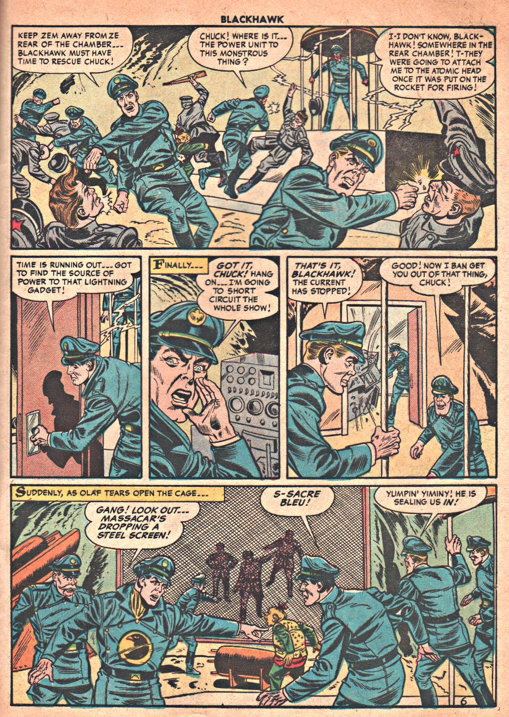 Read online Blackhawk (1957) comic -  Issue #86 - 31