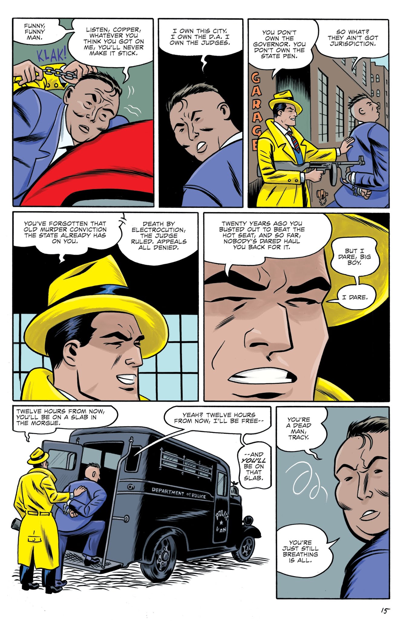 Read online Dick Tracy: Dead Or Alive comic -  Issue #1 - 17