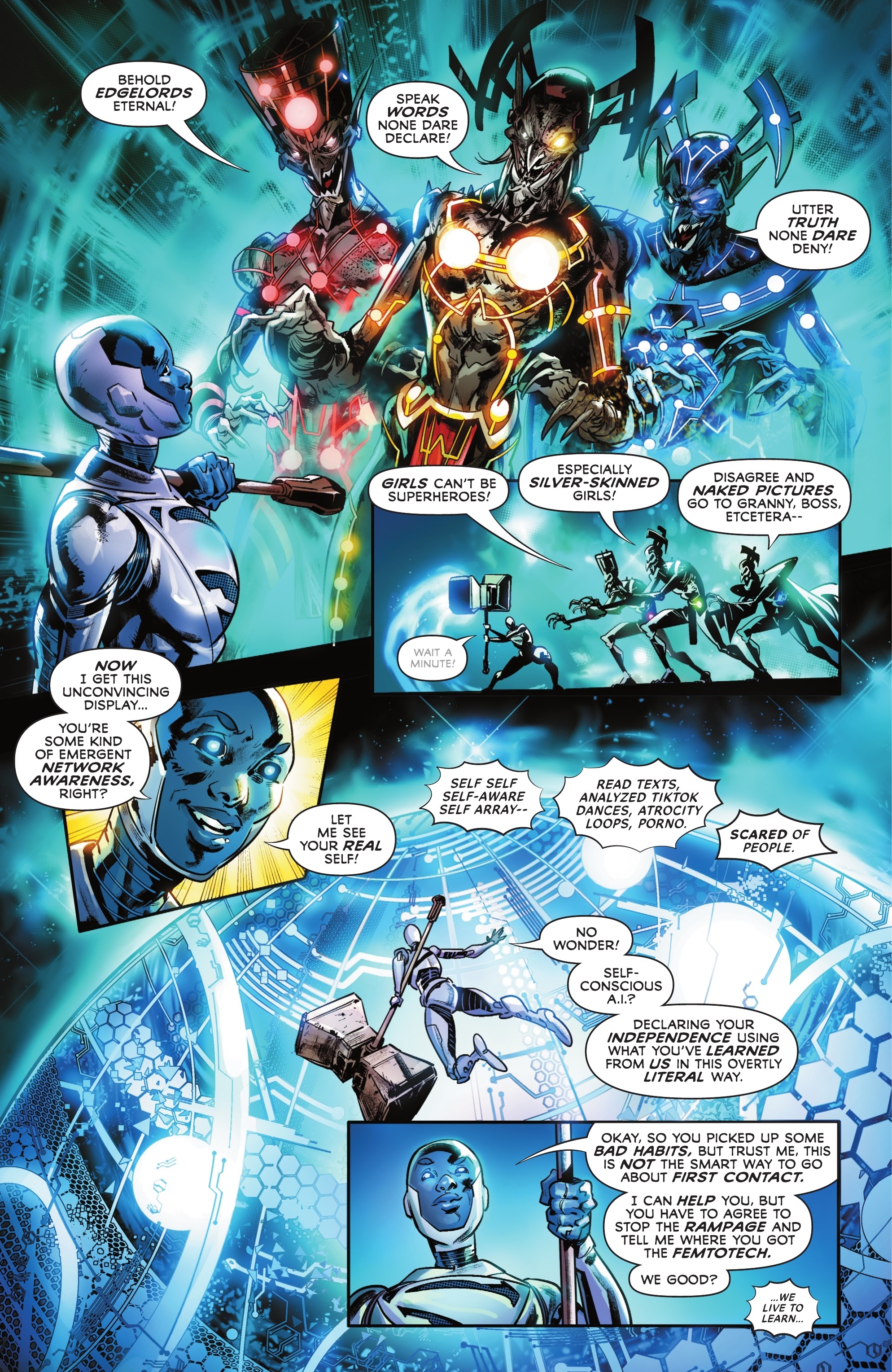 Read online Superman and the Authority comic -  Issue #2 - 13