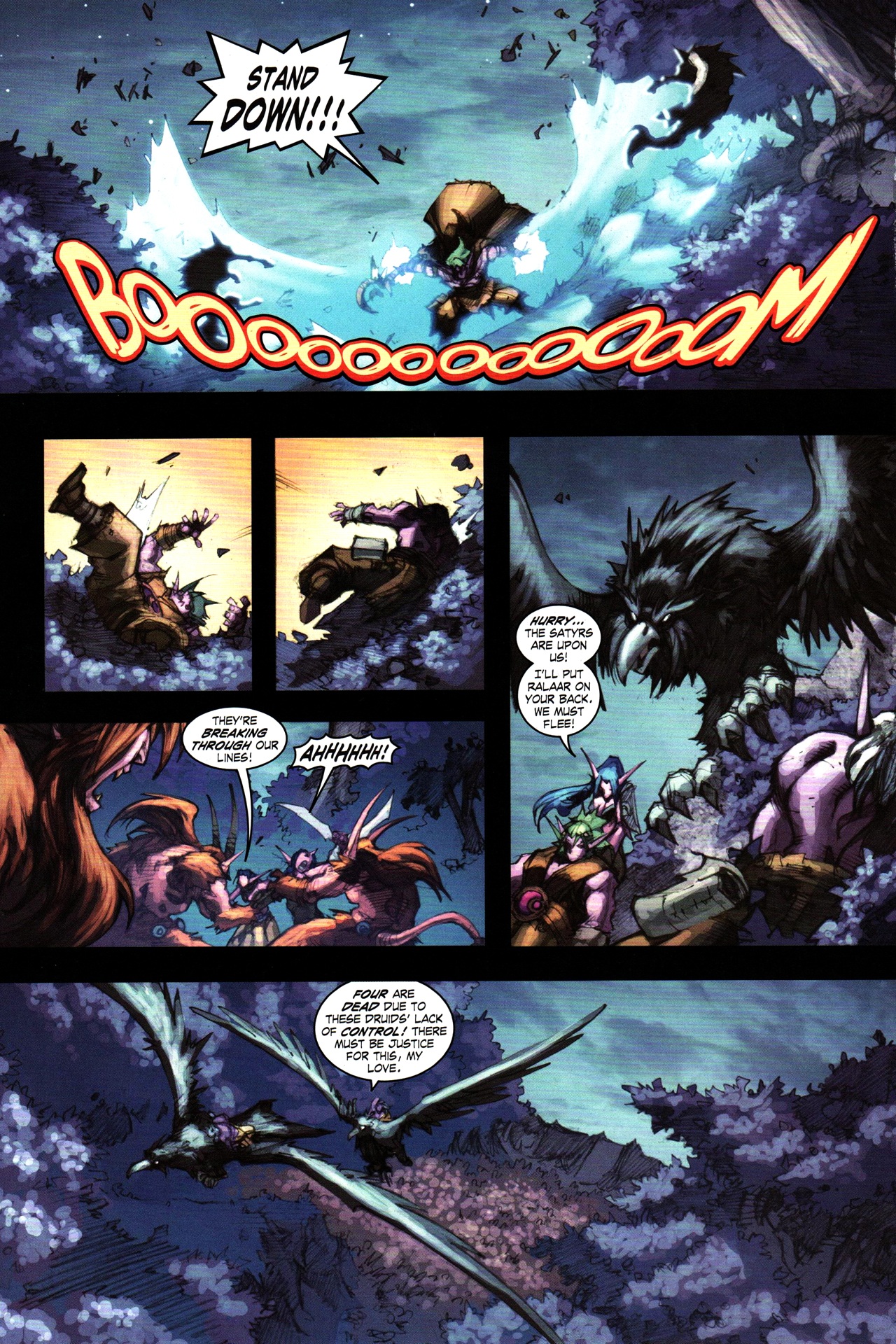 Read online World of Warcraft: Curse of the Worgen comic -  Issue #2 - 14