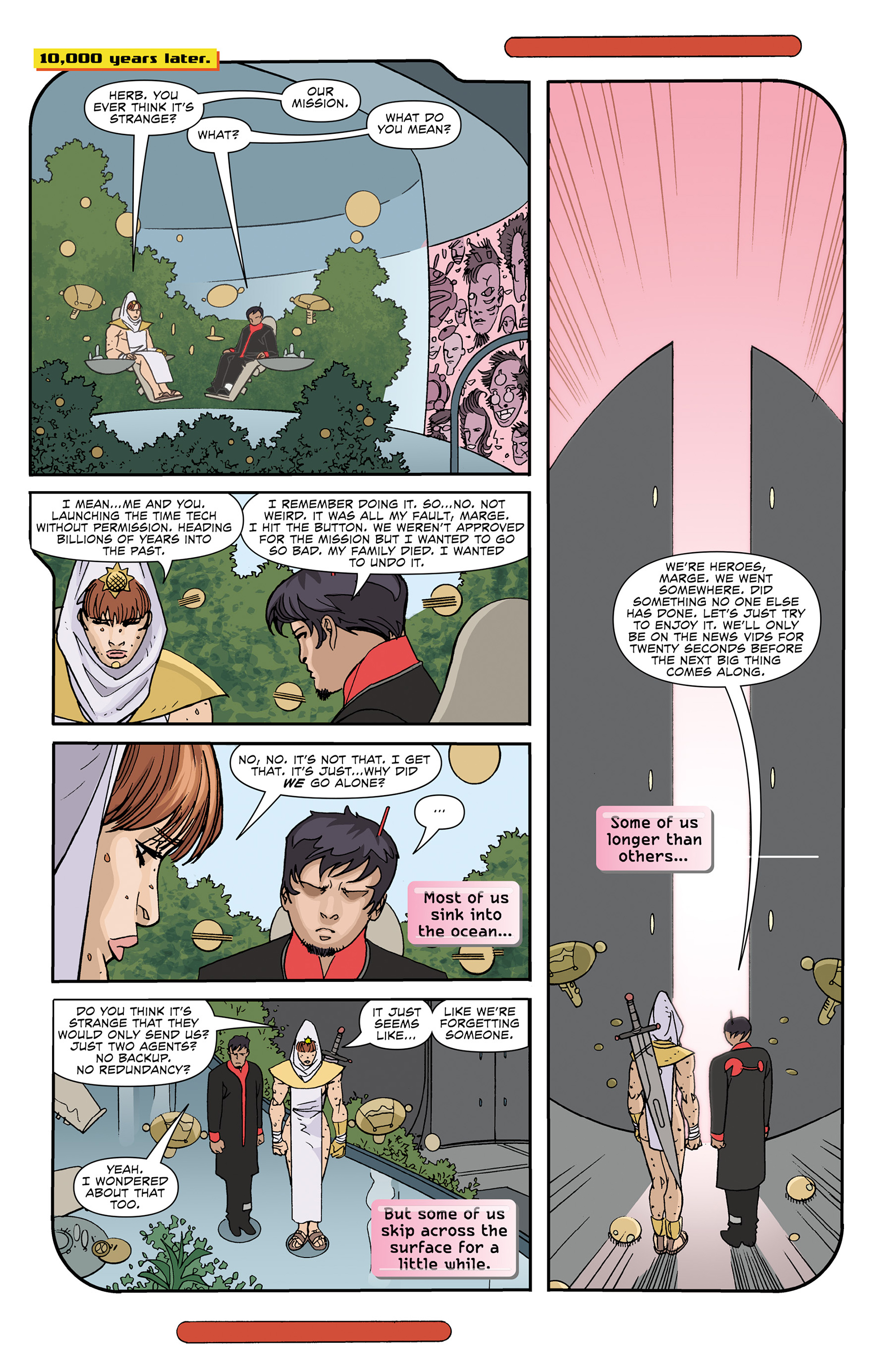 Read online Past Aways comic -  Issue #9 - 18