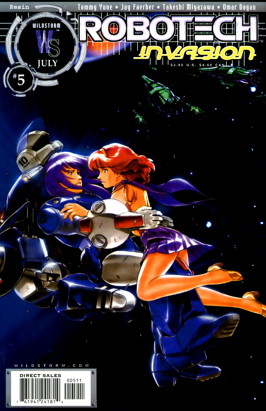 Read online Robotech: Invasion comic -  Issue #5 - 1