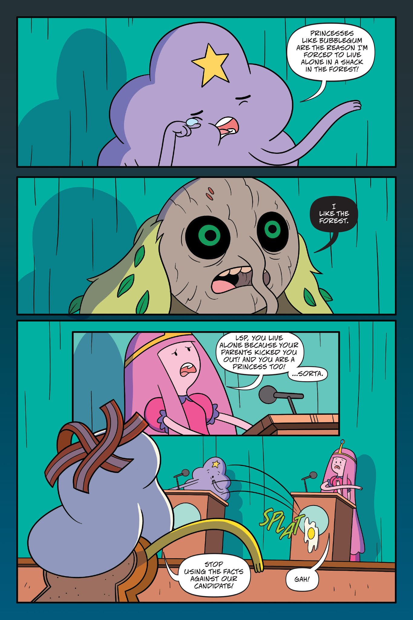 Read online Adventure Time: President Bubblegum comic -  Issue # TPB - 37