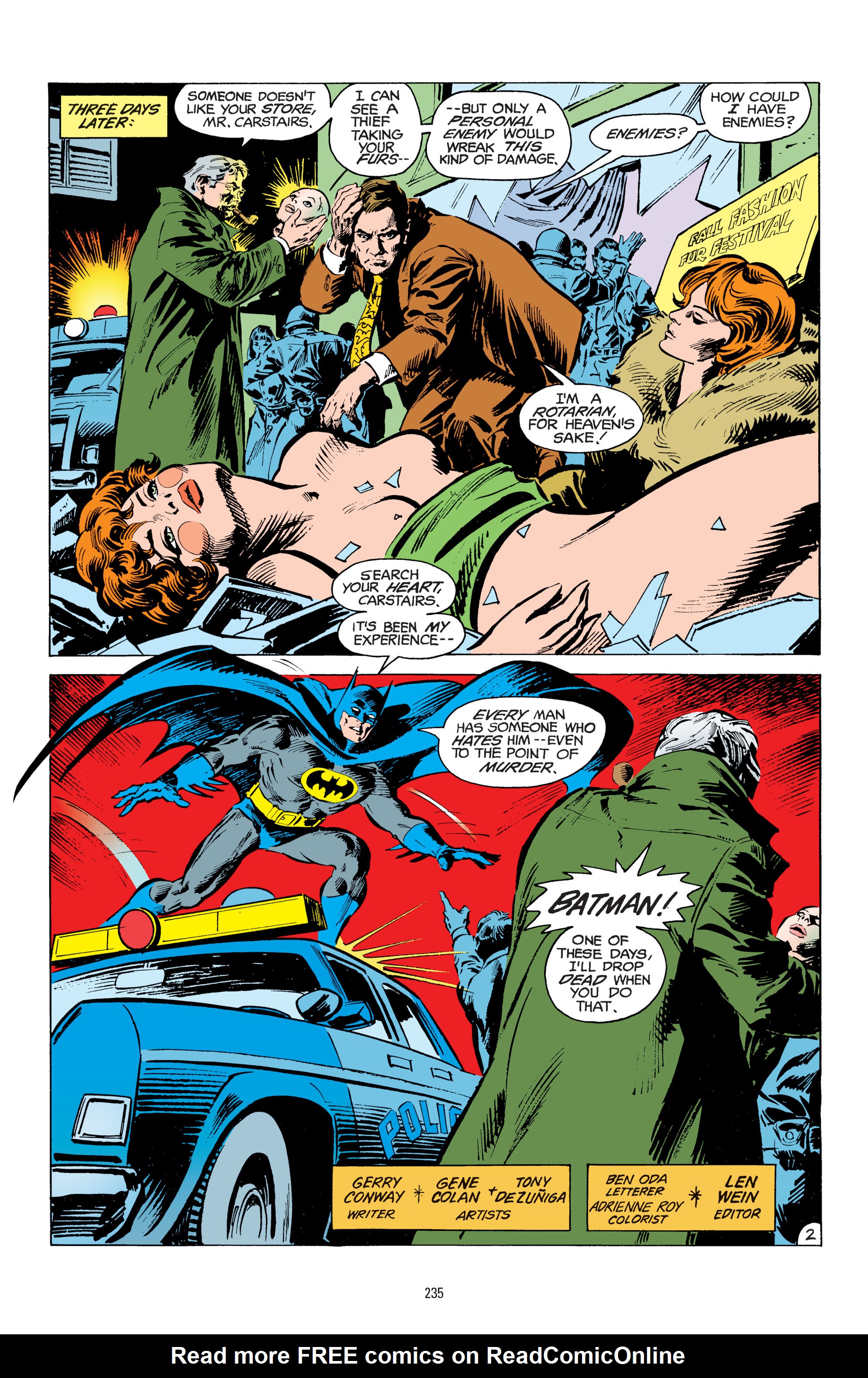 Read online Tales of the Batman - Gene Colan comic -  Issue # TPB 1 (Part 3) - 35