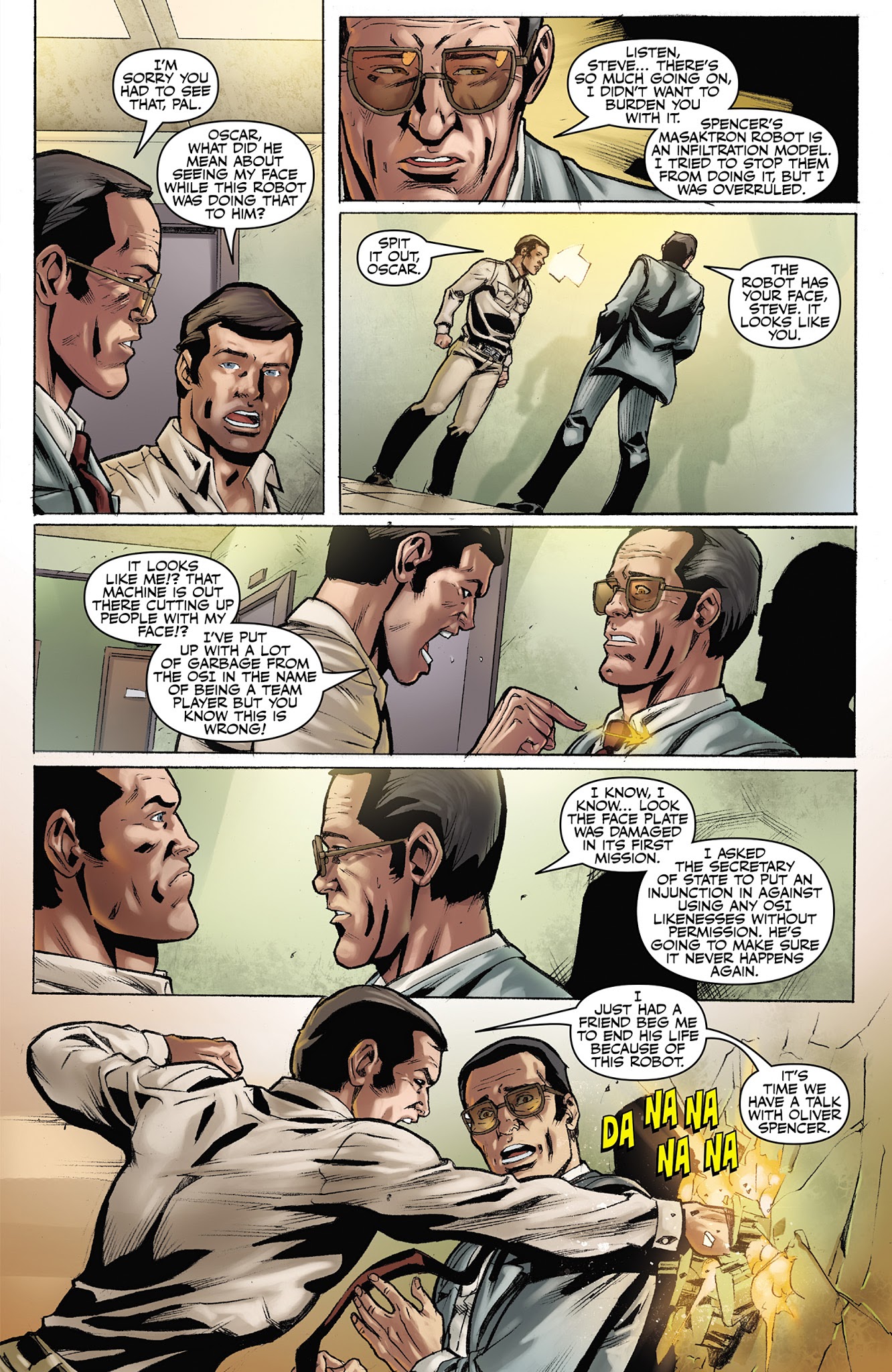 Read online The Six Million Dollar Man: Season Six comic -  Issue #4 - 15