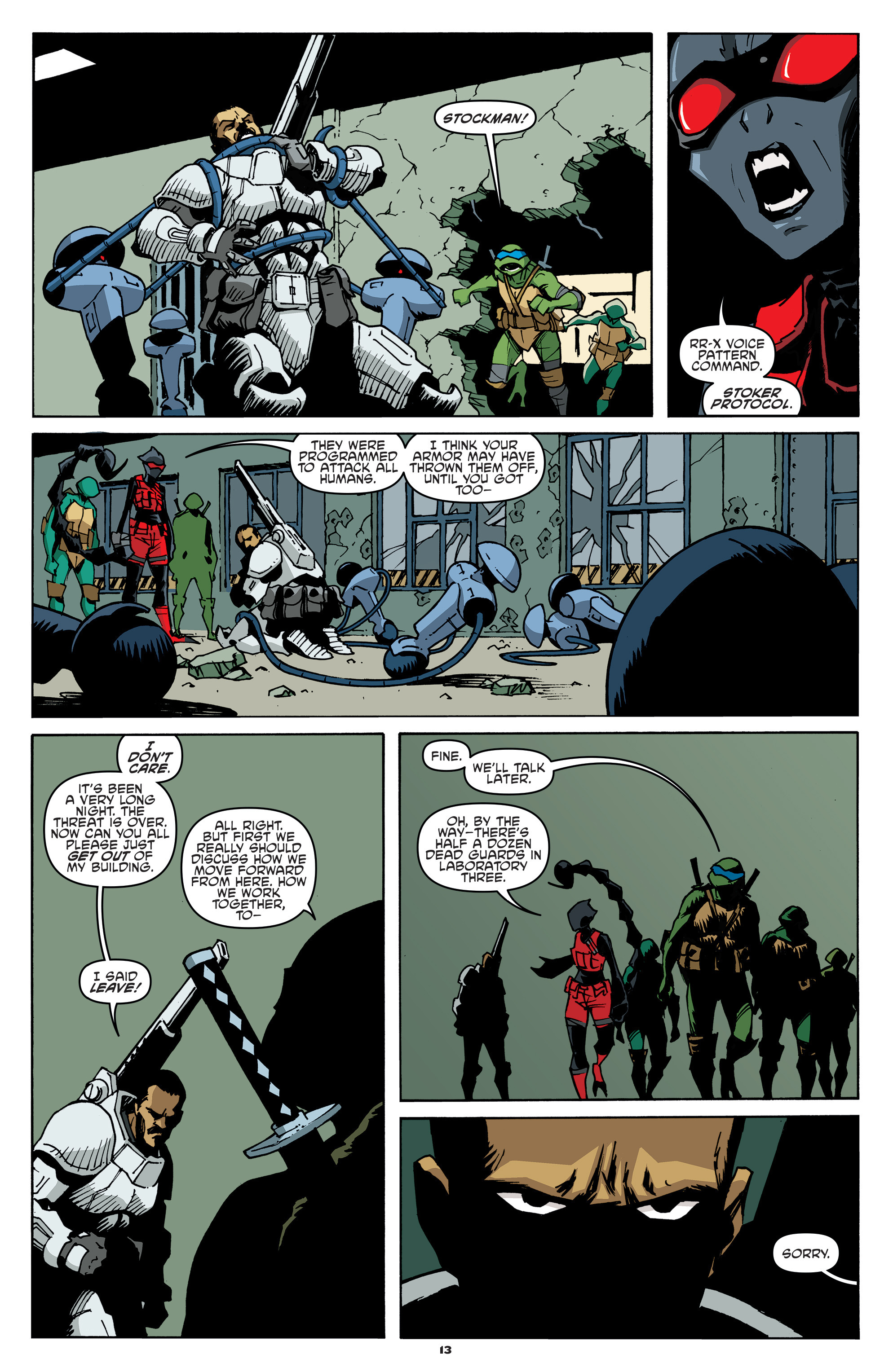 Read online Teenage Mutant Ninja Turtles Universe comic -  Issue #4 - 15