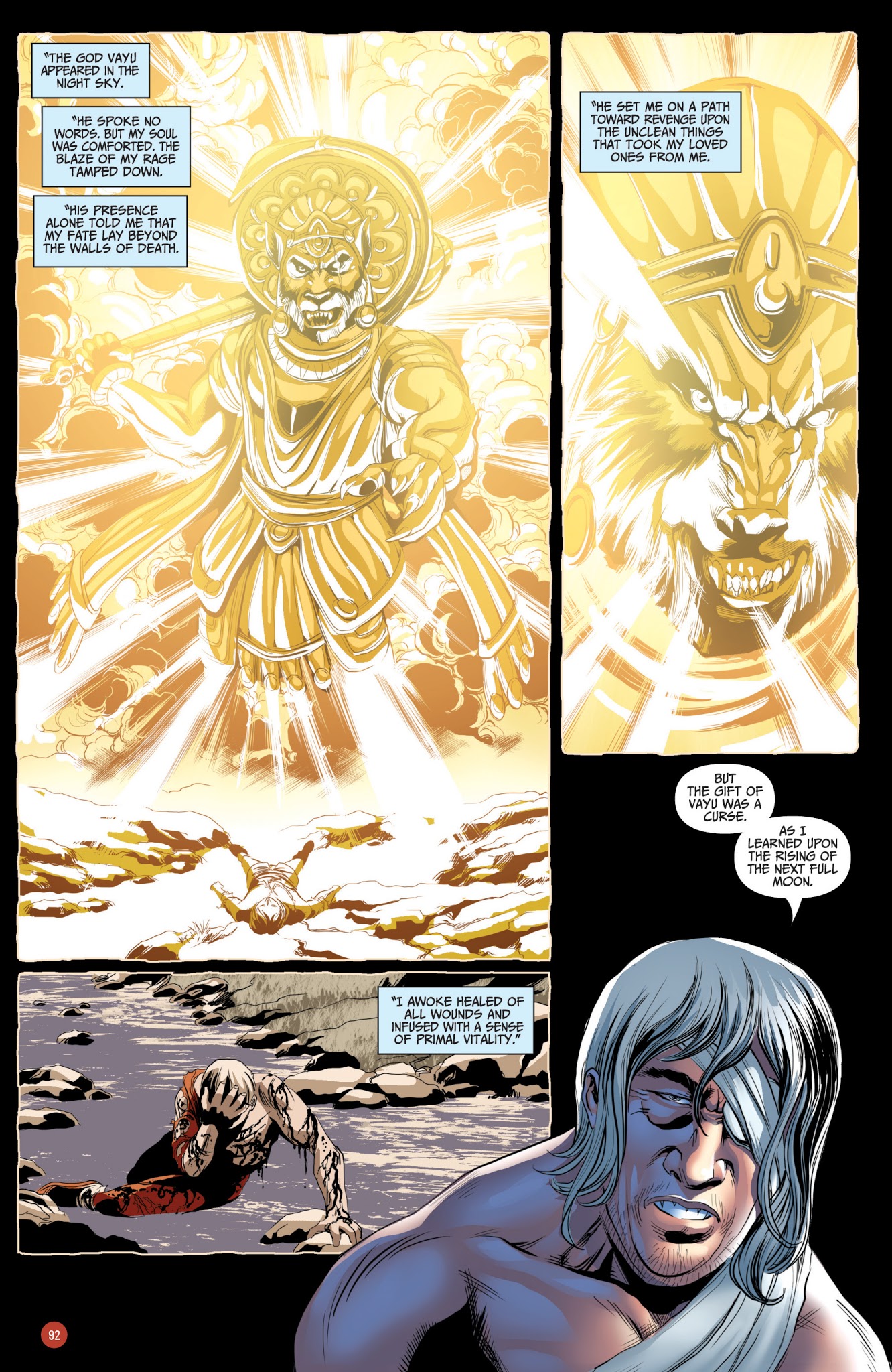 Read online Van Helsing vs. Werewolf comic -  Issue # _TPB 1 - 93