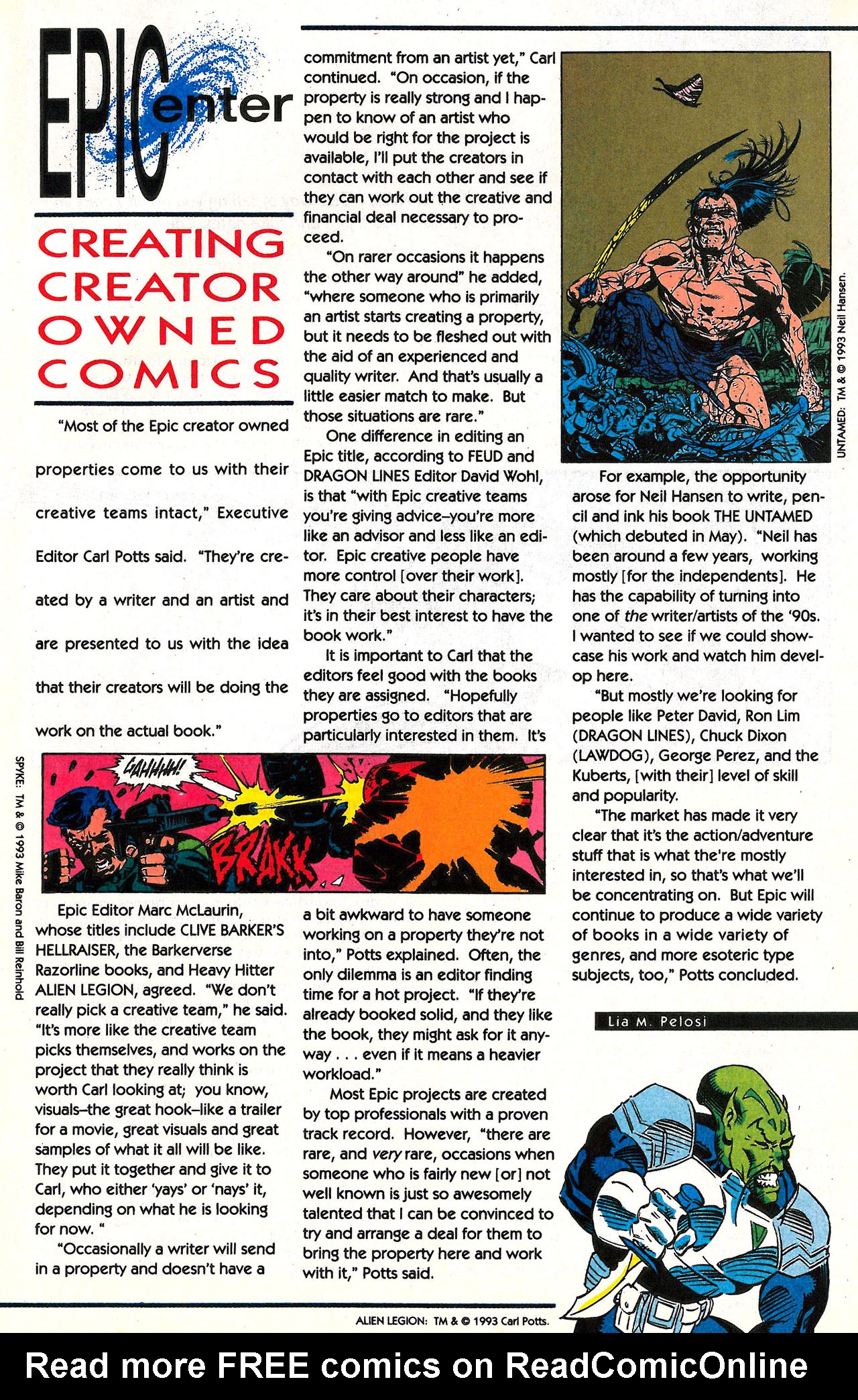 Read online Marvel Age comic -  Issue #126 - 24