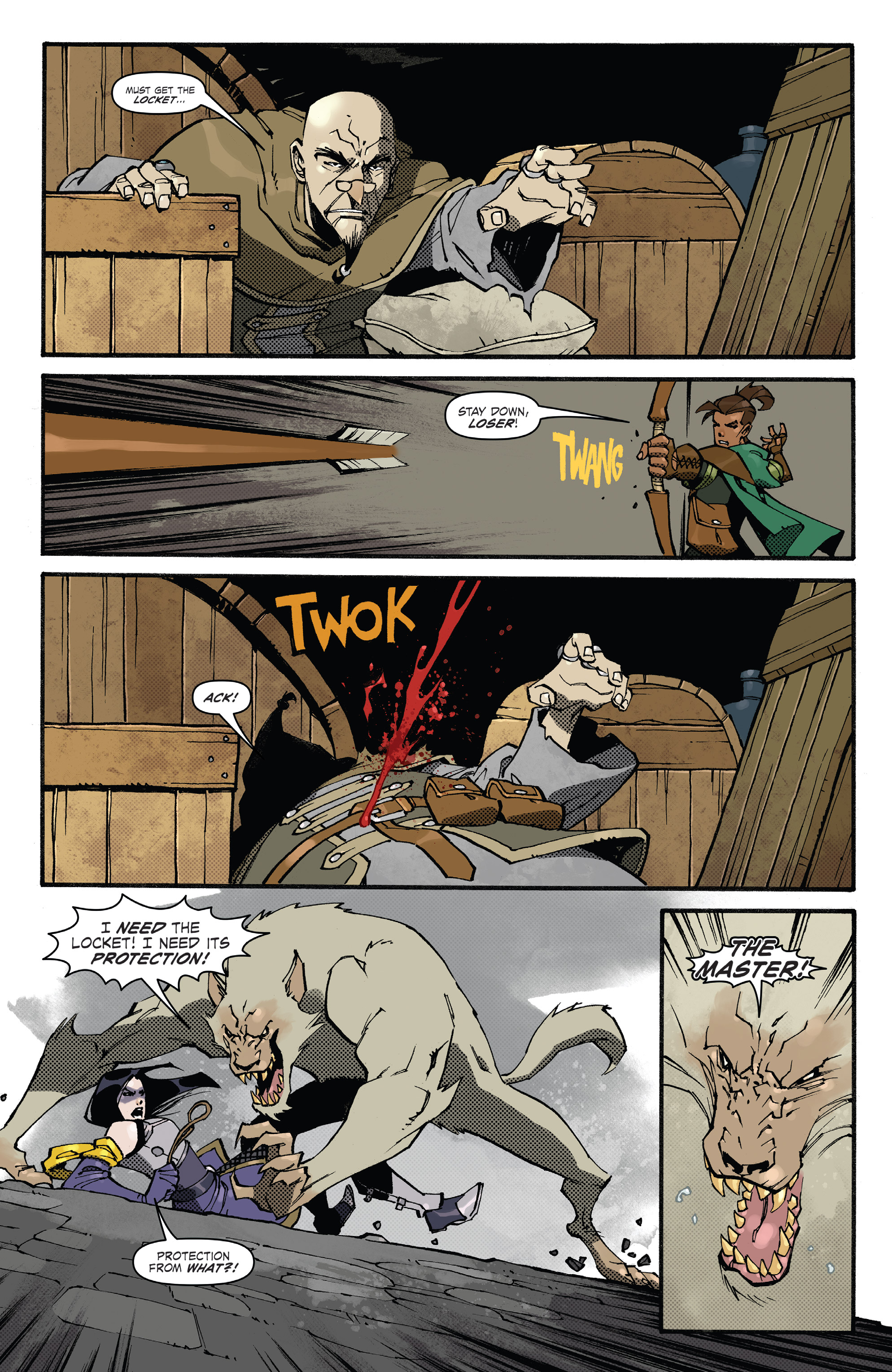Read online Dungeons And Dragons: Baldur’s Gate 100-Pager comic -  Issue # TPB - 46