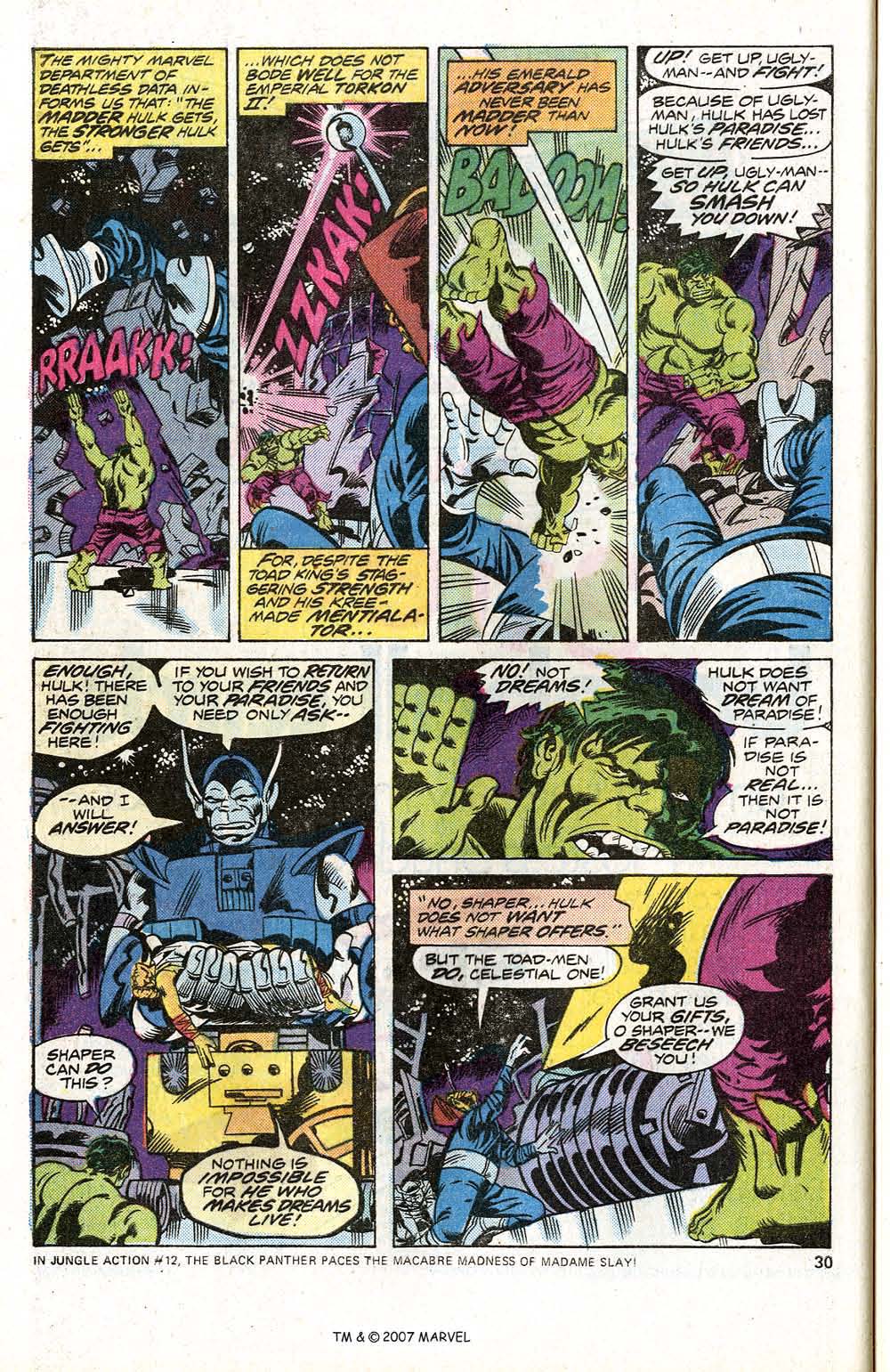 Read online The Incredible Hulk (1968) comic -  Issue #191 - 32