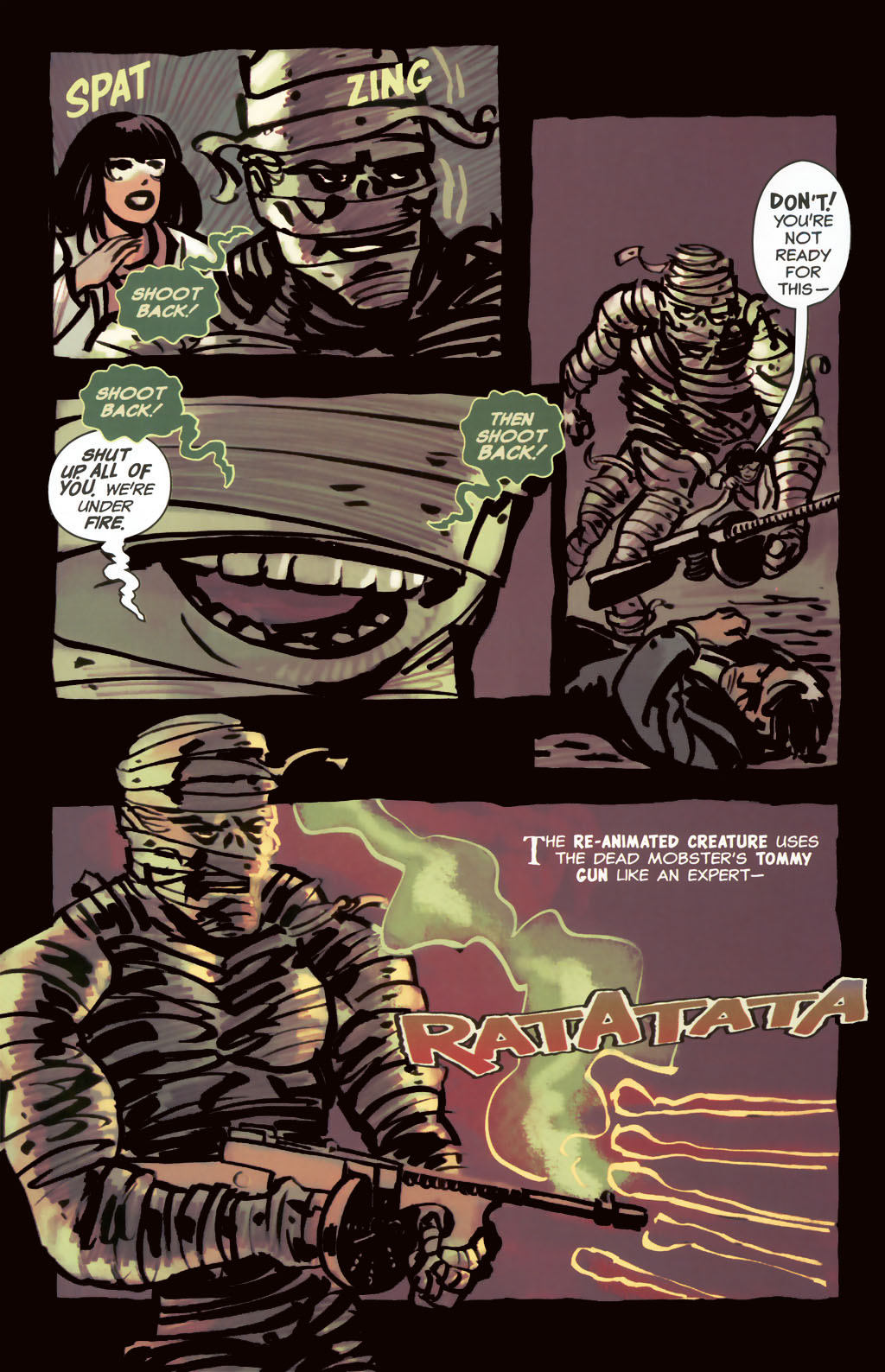 Read online Frankenstein Mobster comic -  Issue #1 - 19