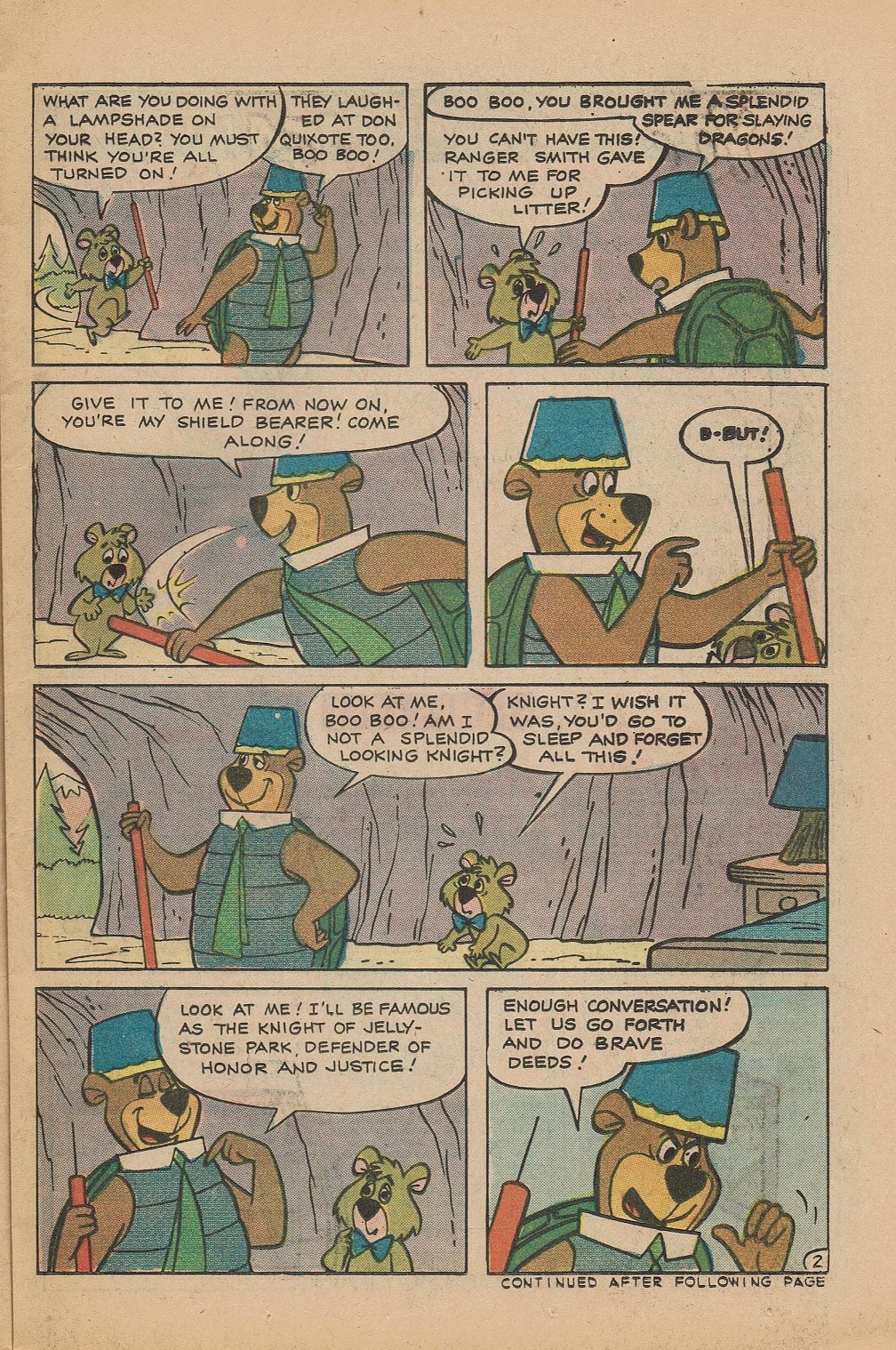 Read online Yogi Bear (1970) comic -  Issue #6 - 13