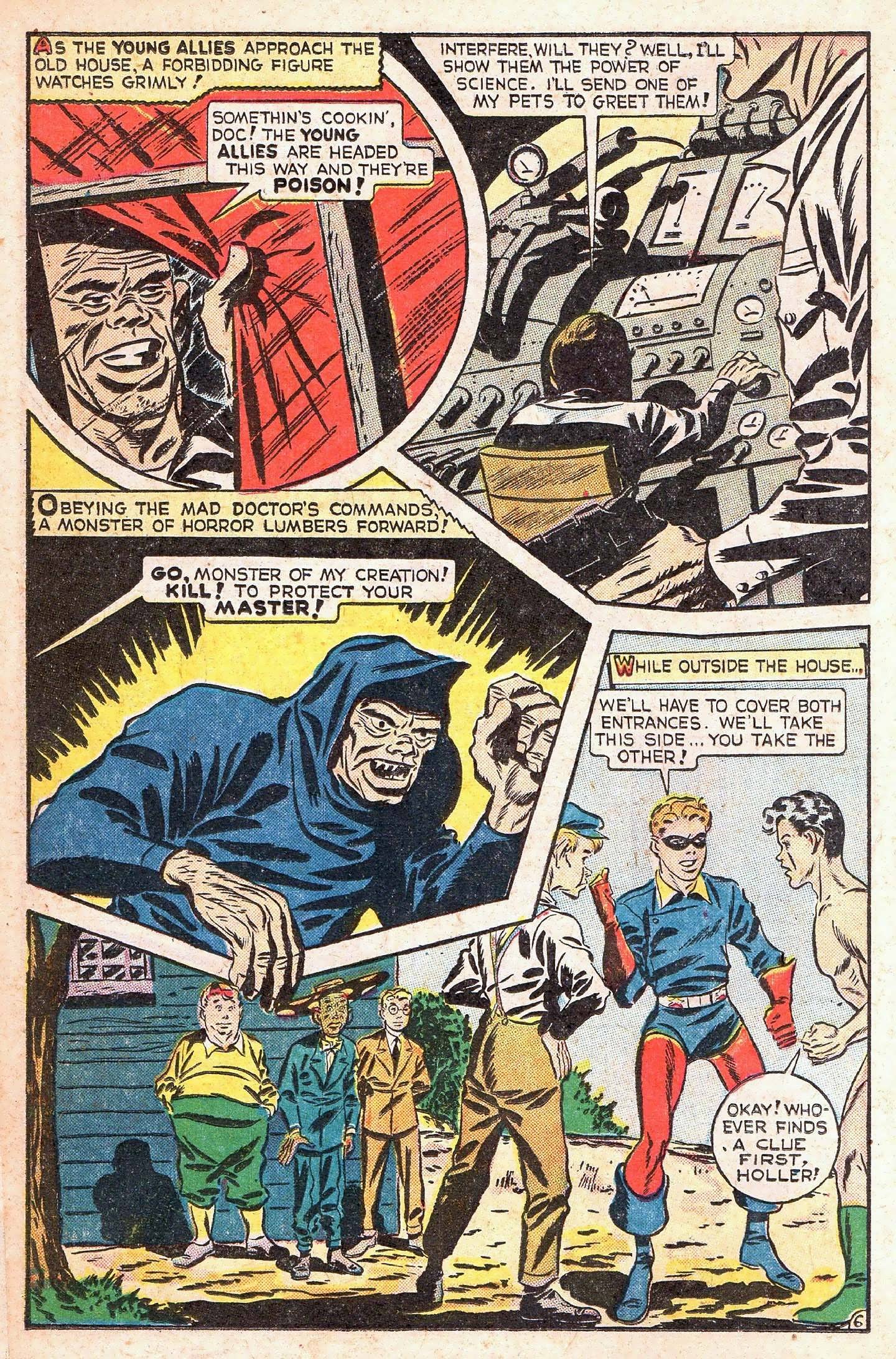 Read online Young Allies Comics comic -  Issue #19 - 24