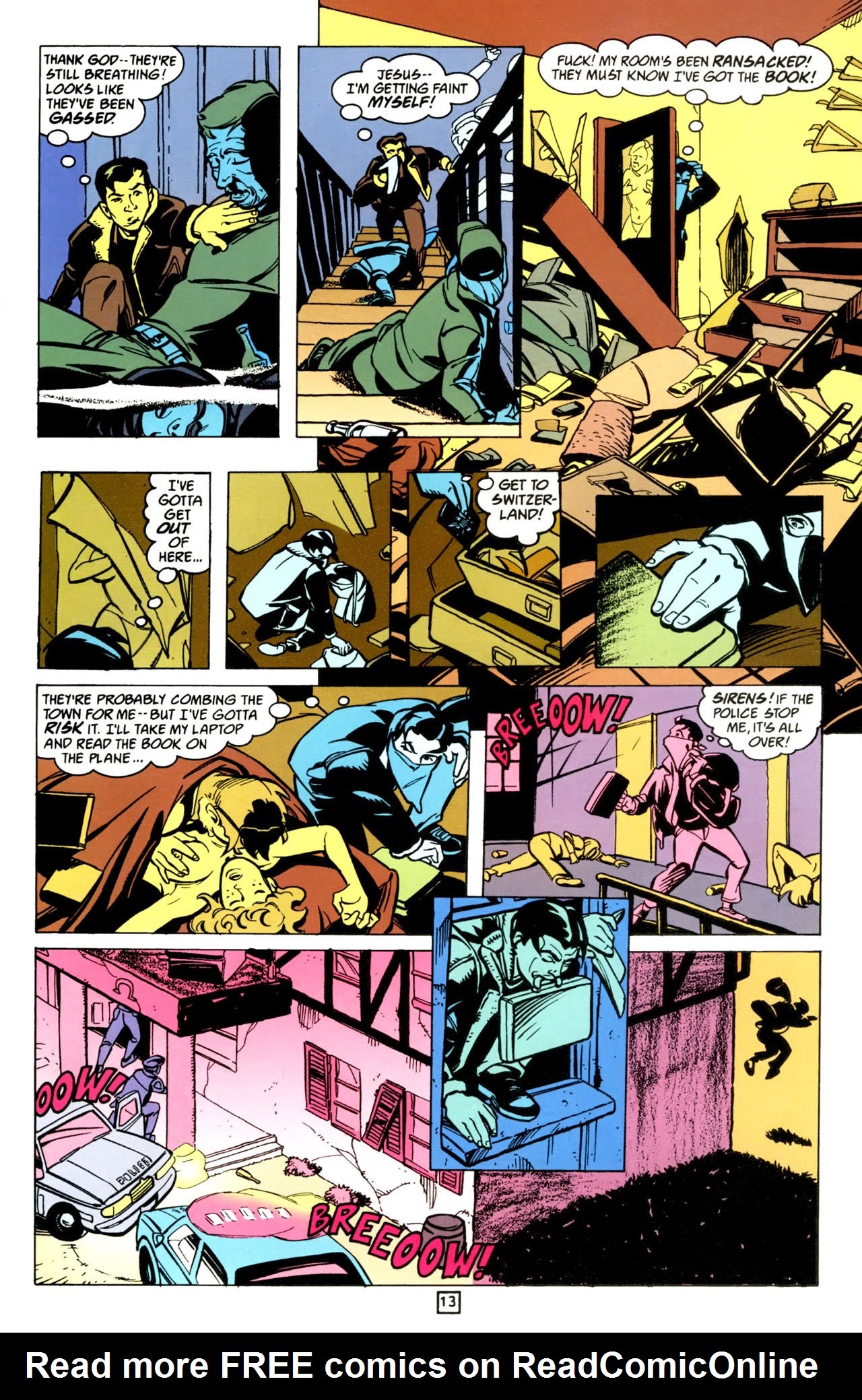 Read online Vertigo Vérité: The Unseen Hand comic -  Issue #1 - 16