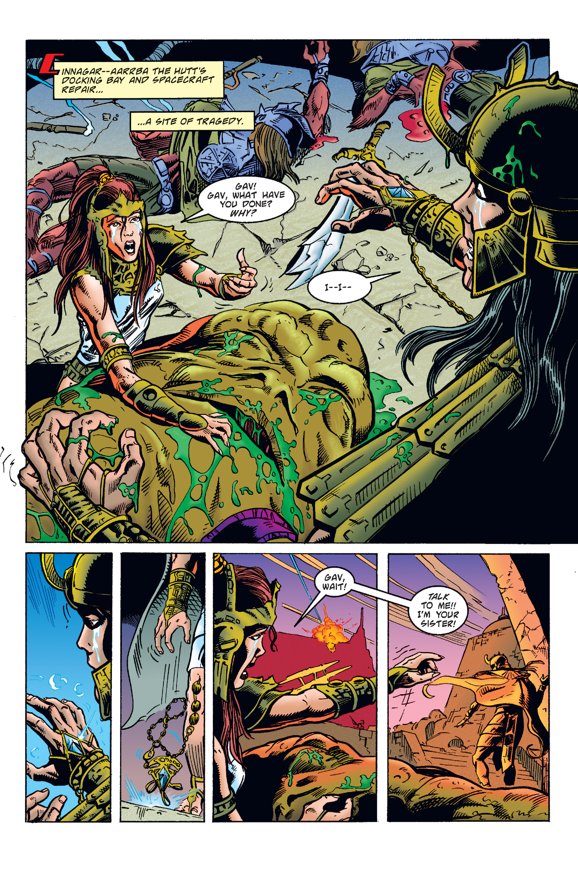 Read online Star Wars: Tales of the Jedi - The Fall of the Sith Empire comic -  Issue #4 - 4