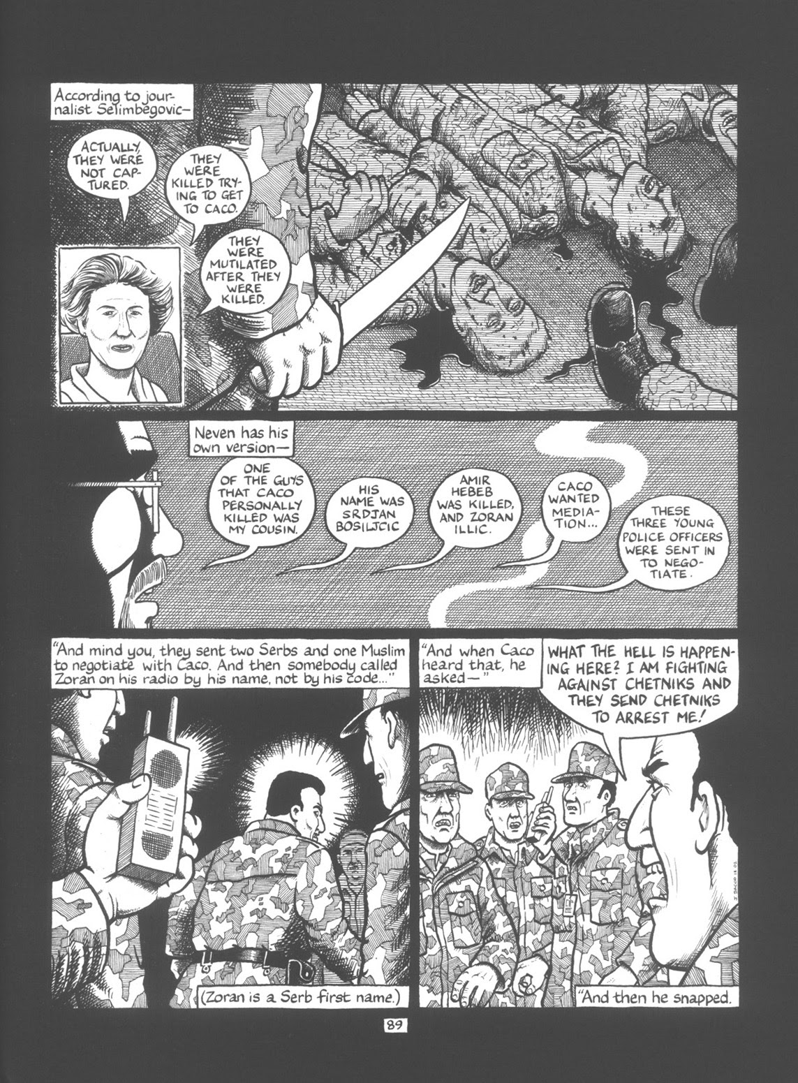 Read online The Fixer: A Story from Sarajevo comic -  Issue # TPB - 93