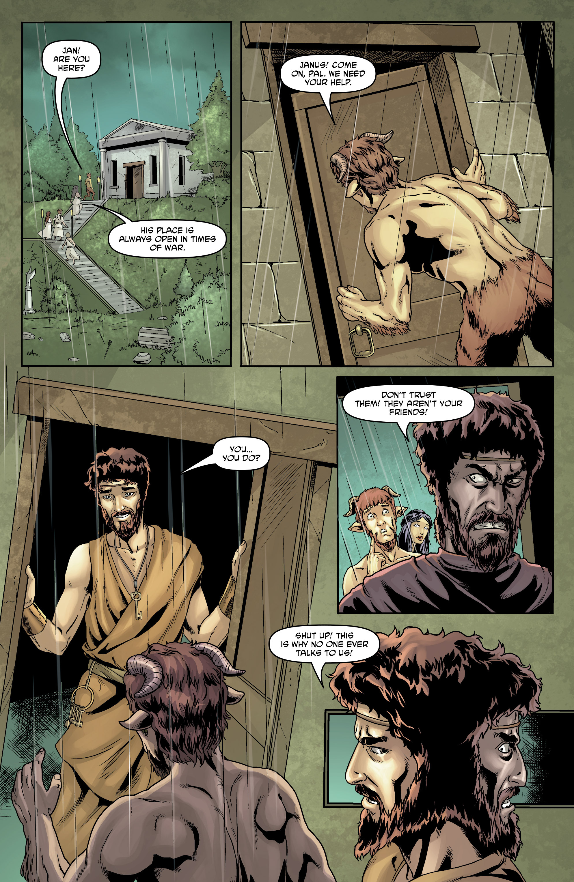 Read online God Is Dead comic -  Issue #17 - 20