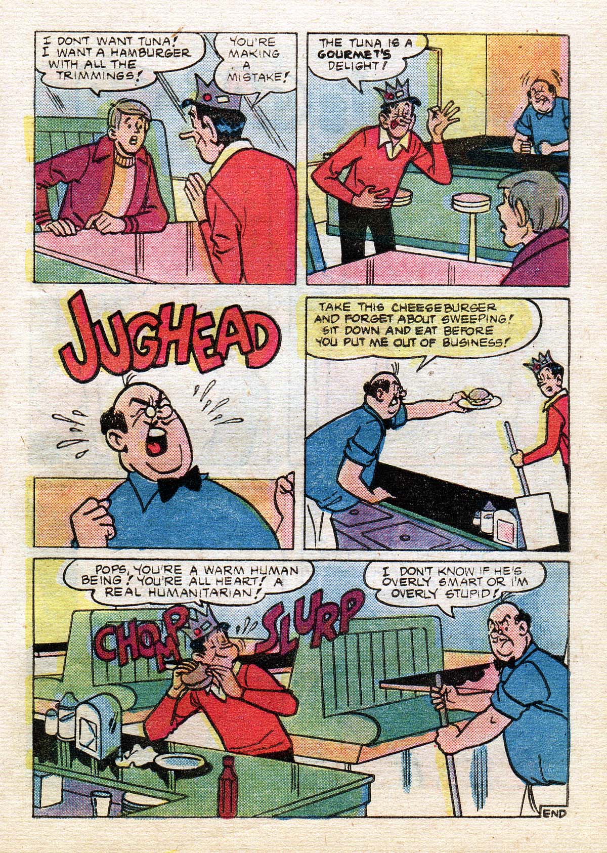 Read online Jughead Jones Comics Digest comic -  Issue #9 - 114