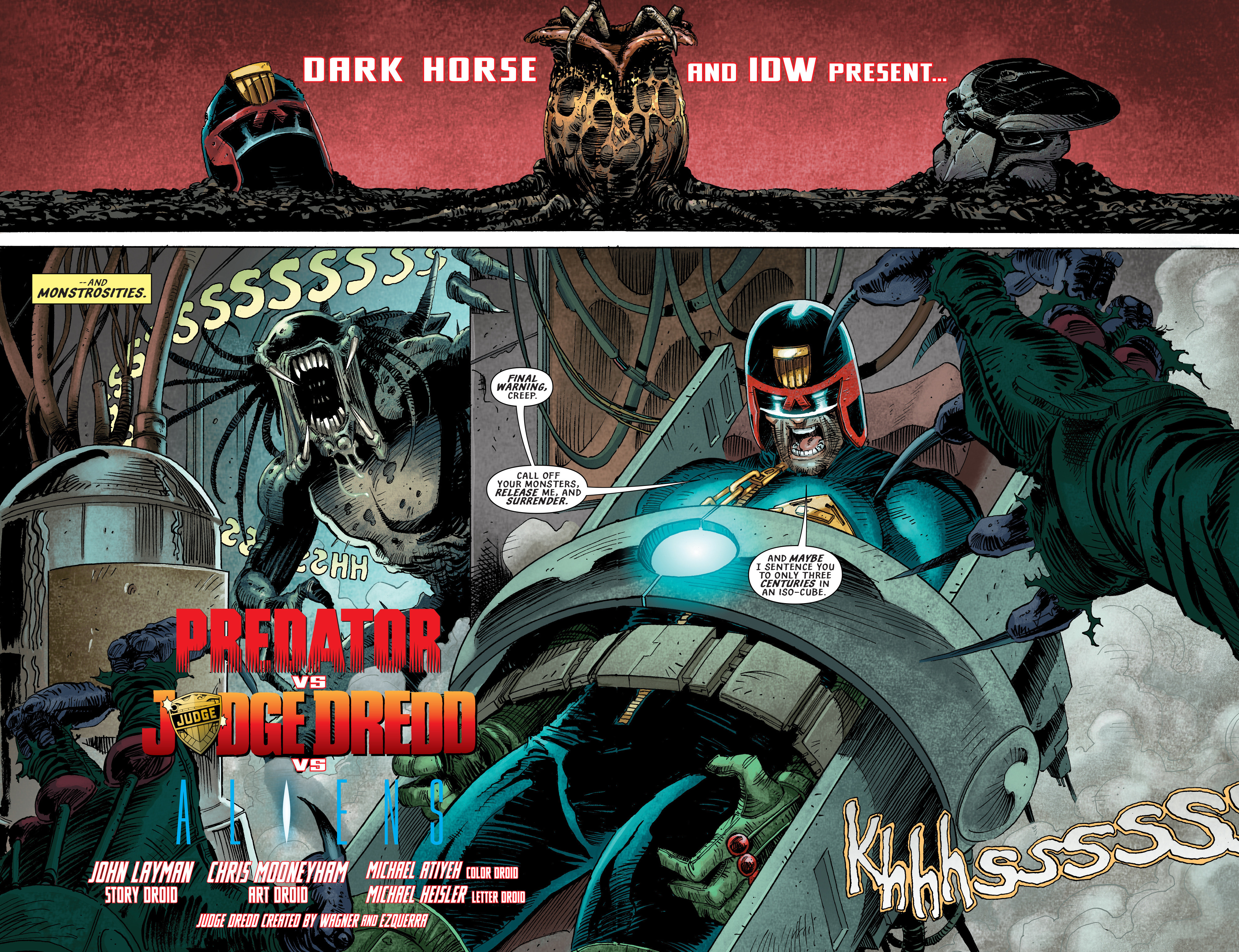 Read online Predator Vs. Judge Dredd Vs. Aliens comic -  Issue #3 - 7